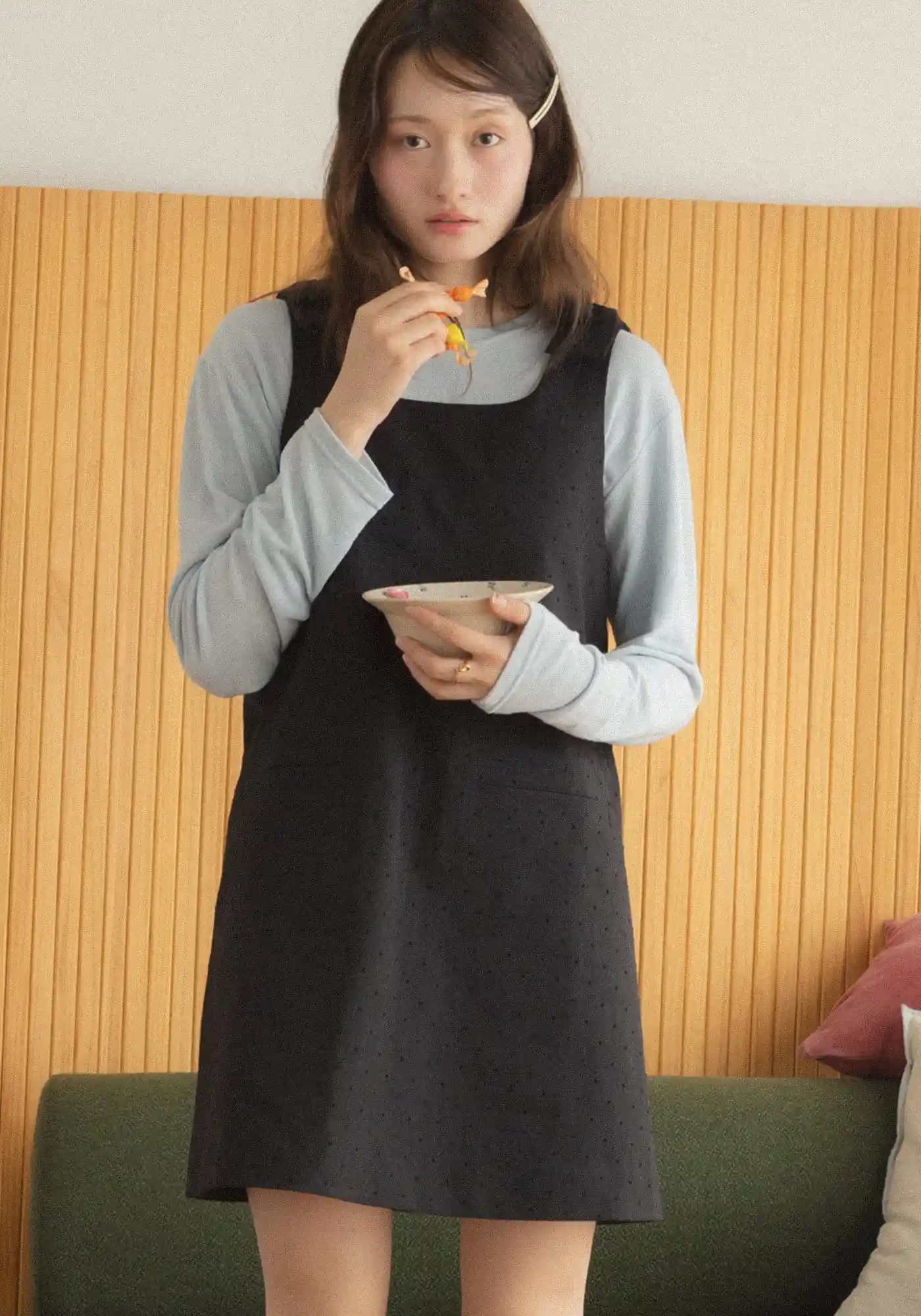 RIBBON MINI DRESS