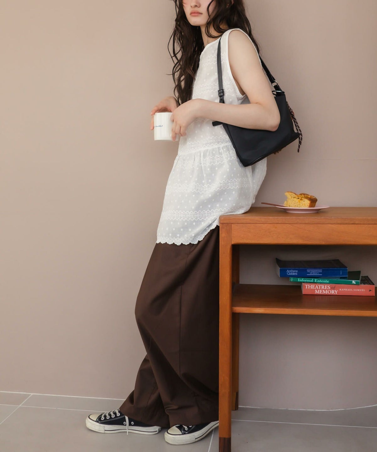 &&model：163cm&&