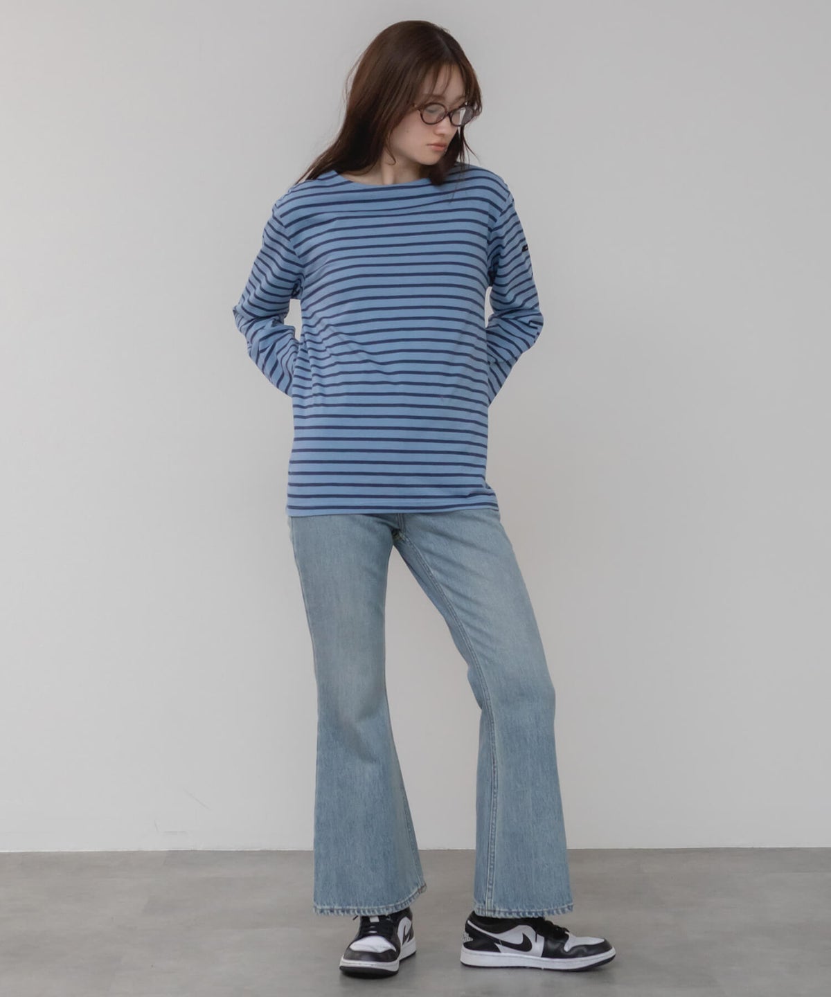 &&model：163cm&&