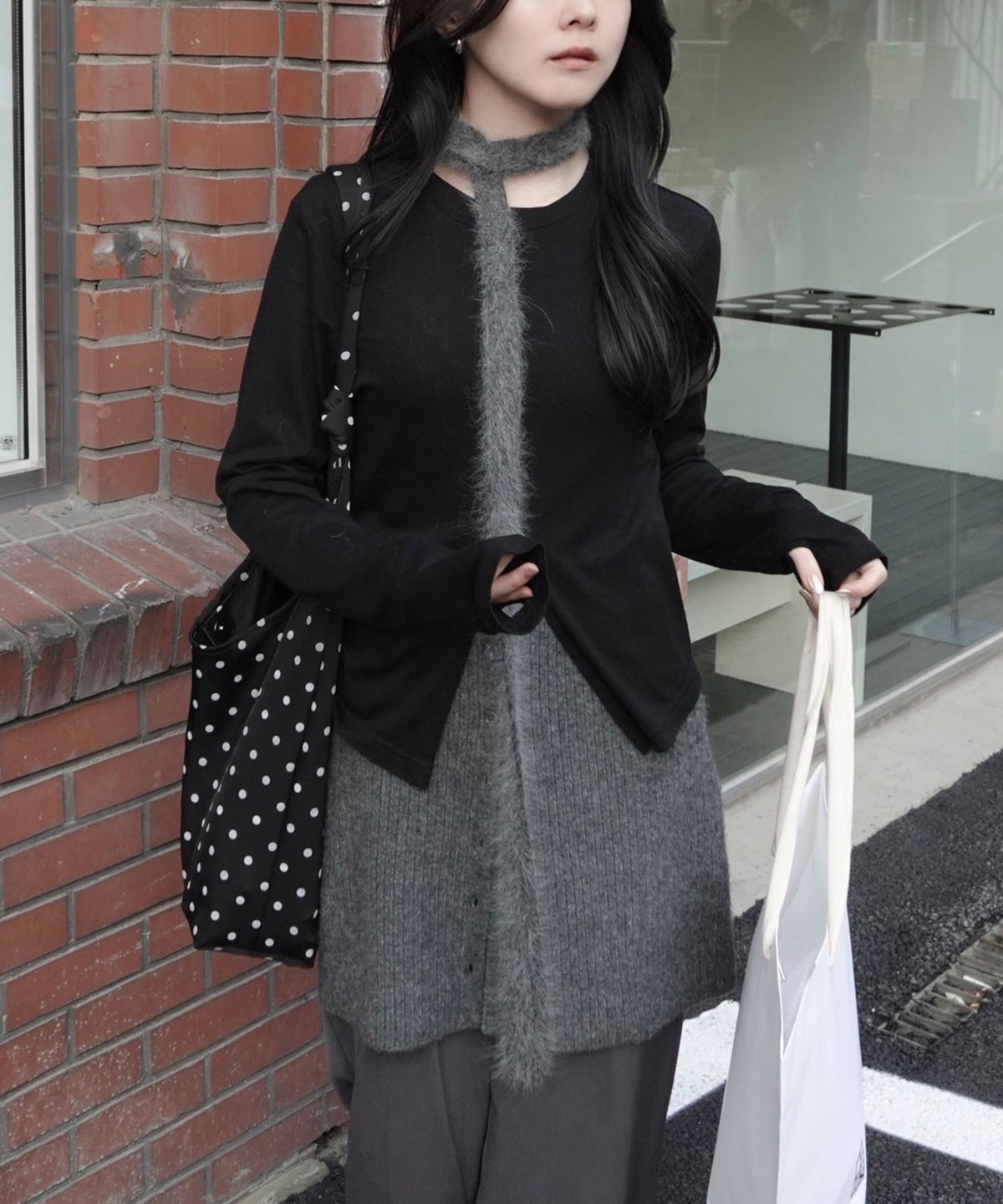 &&model：158cm&&
