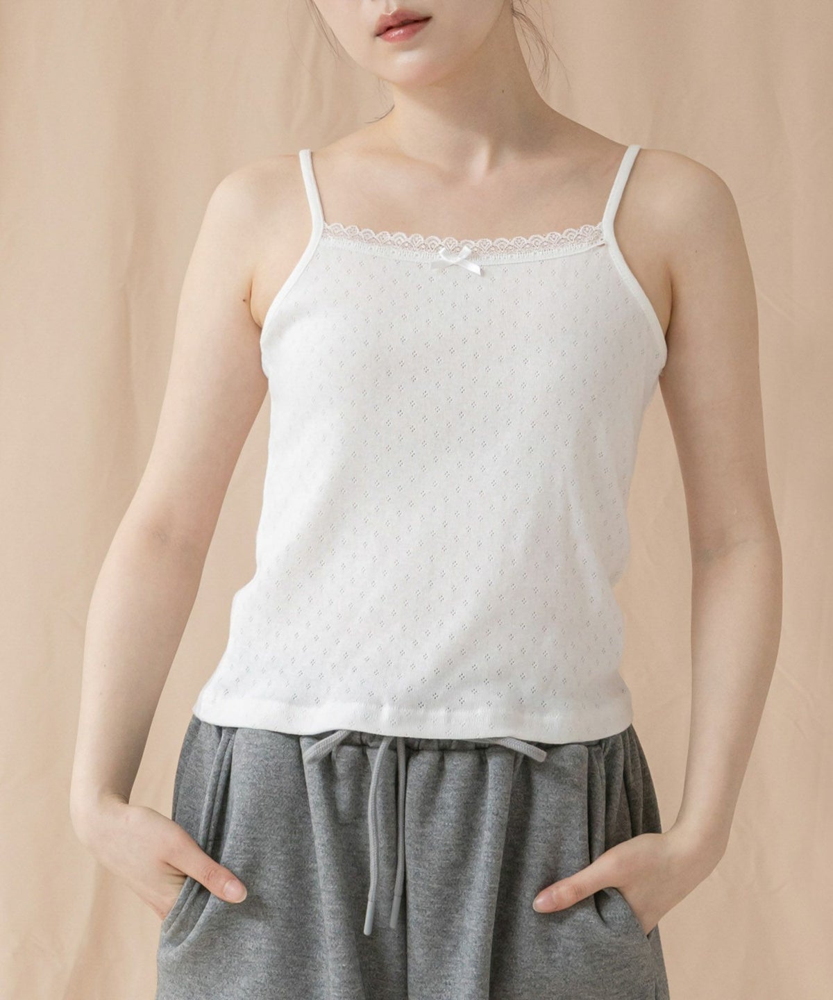 &&model：163cm&&