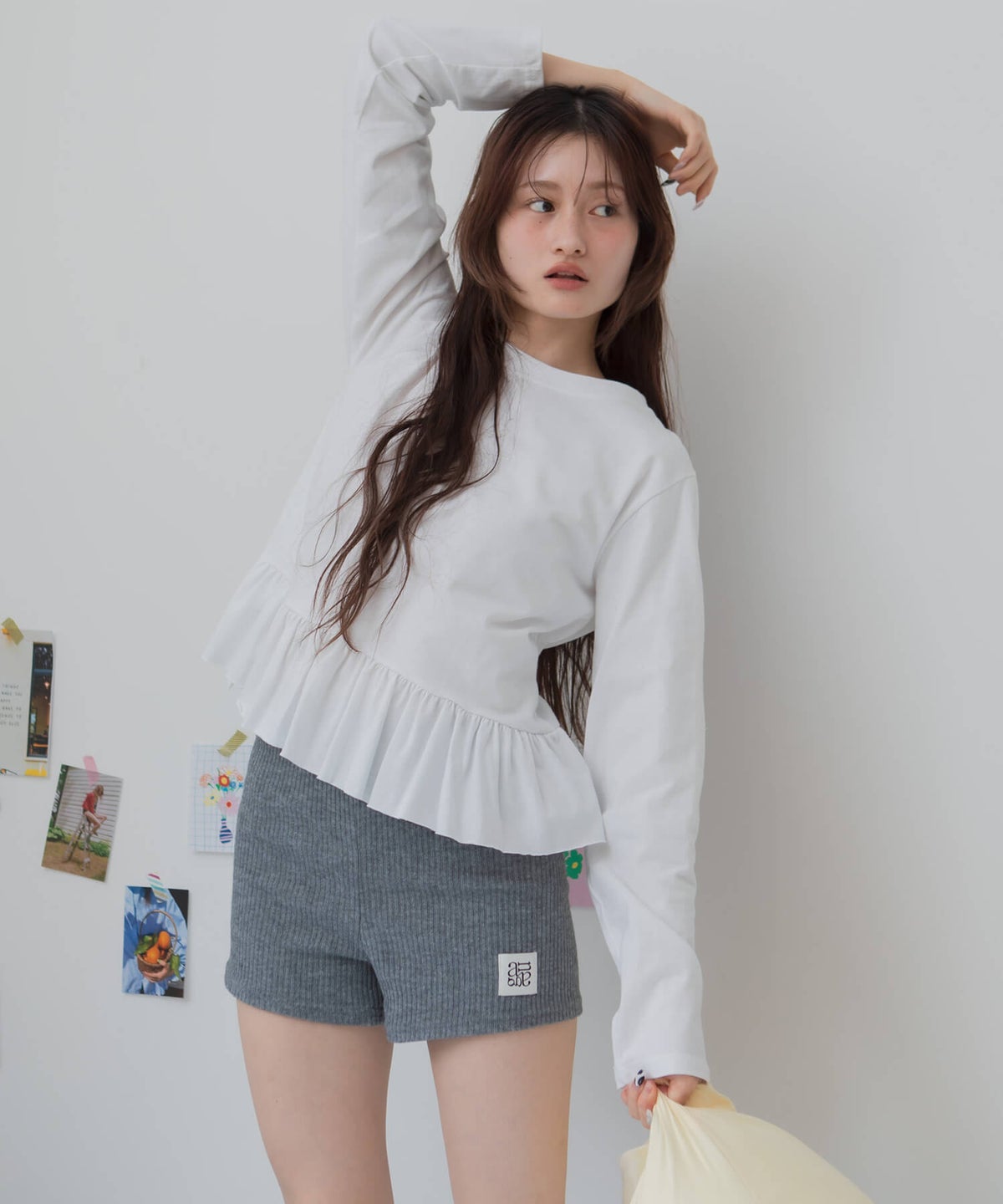 &&model：163cm&&