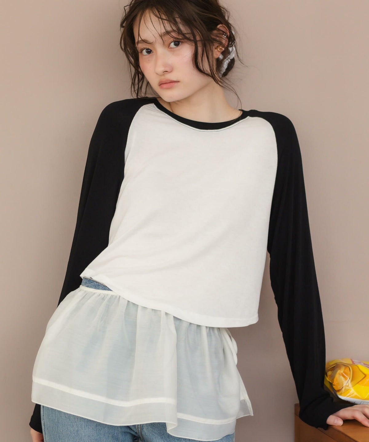 &&model：163cm&&