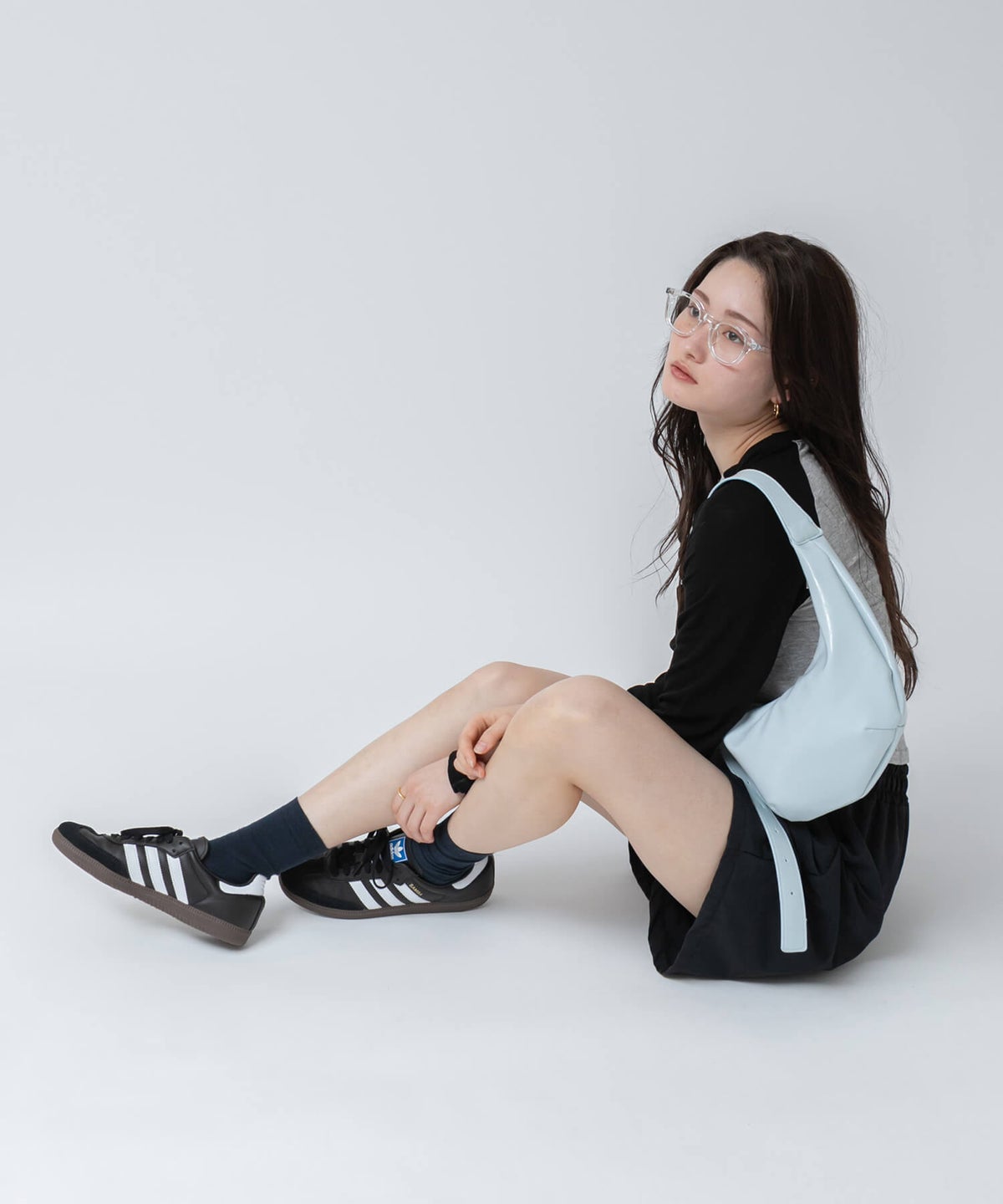 &&model：163cm&&