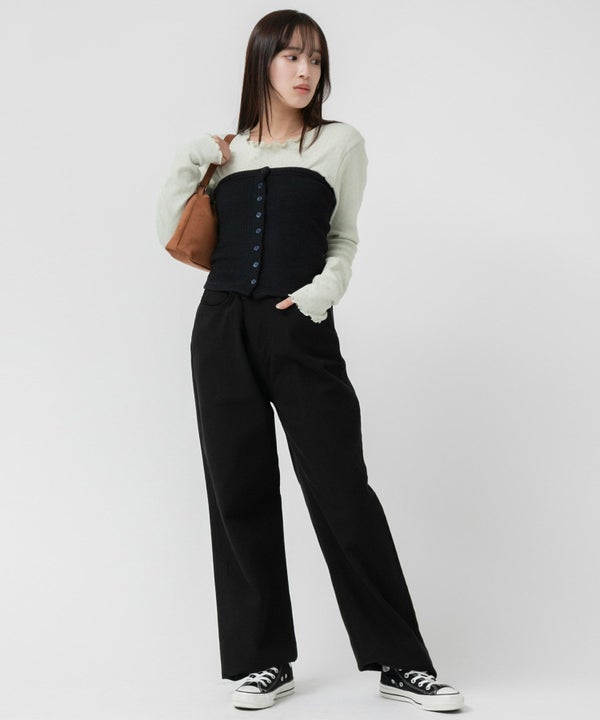 &&model：158cm&&