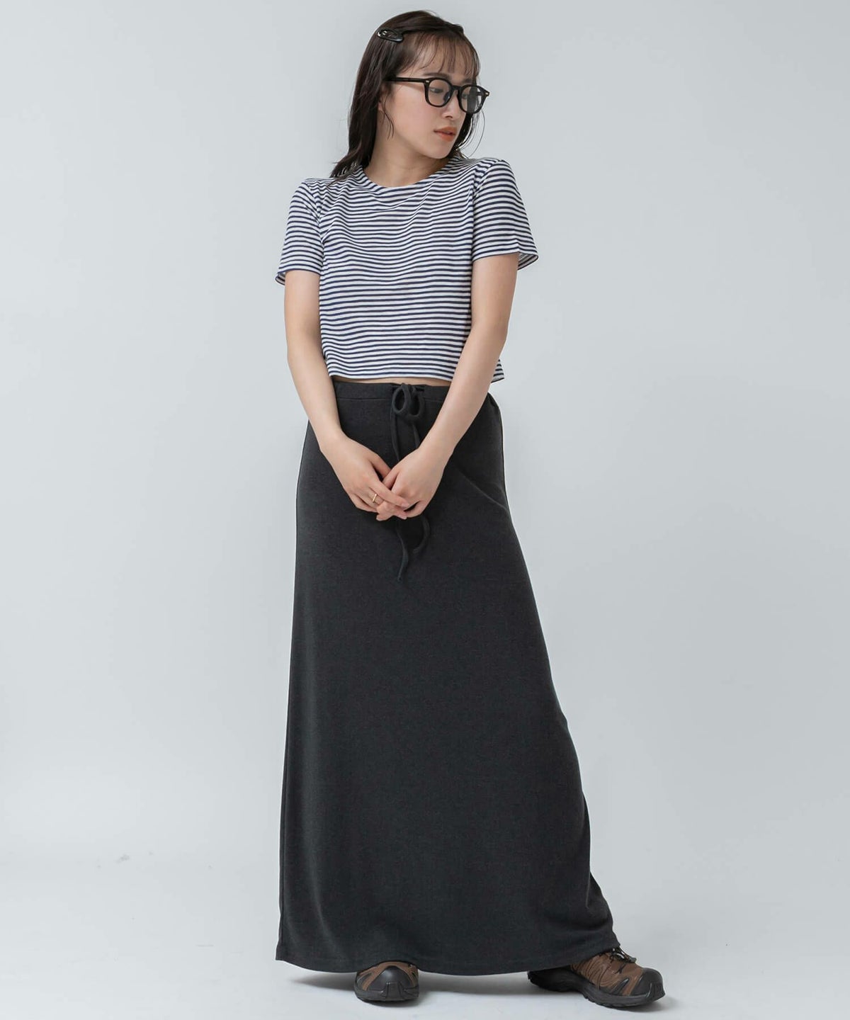 &&model：158cm&&