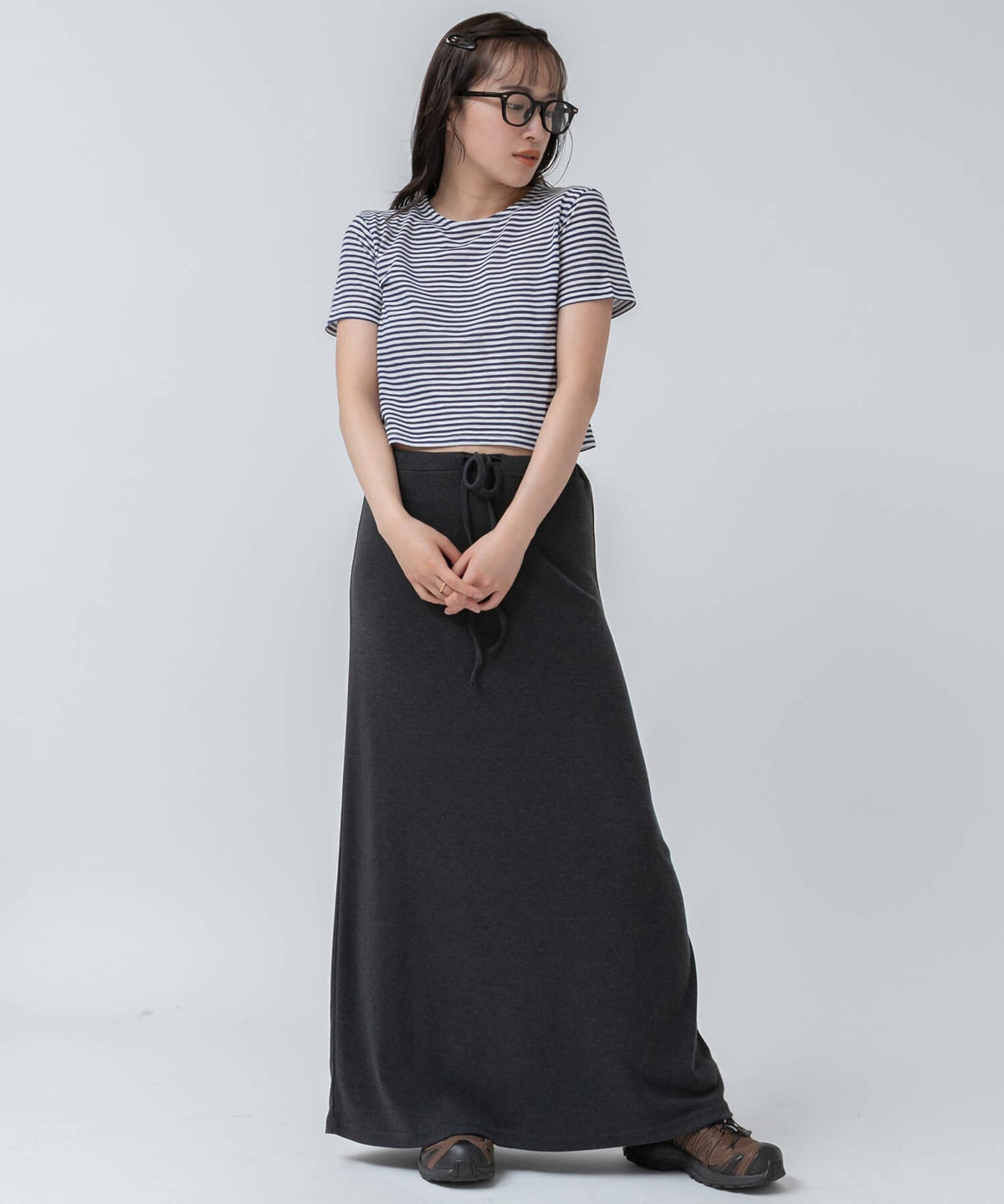 &&model：158cm&&