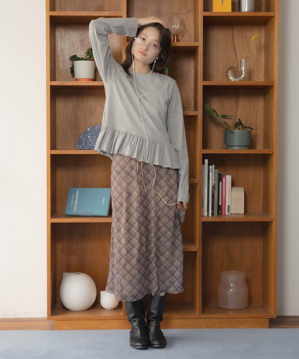 &&model：163cm&&