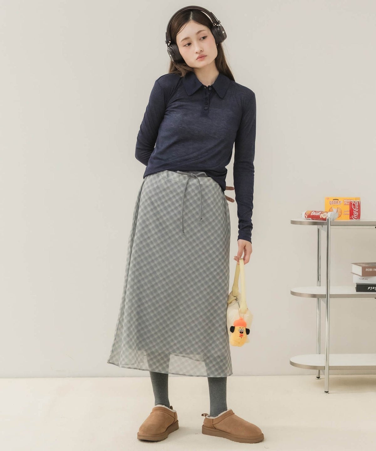 &&model：163cm&&