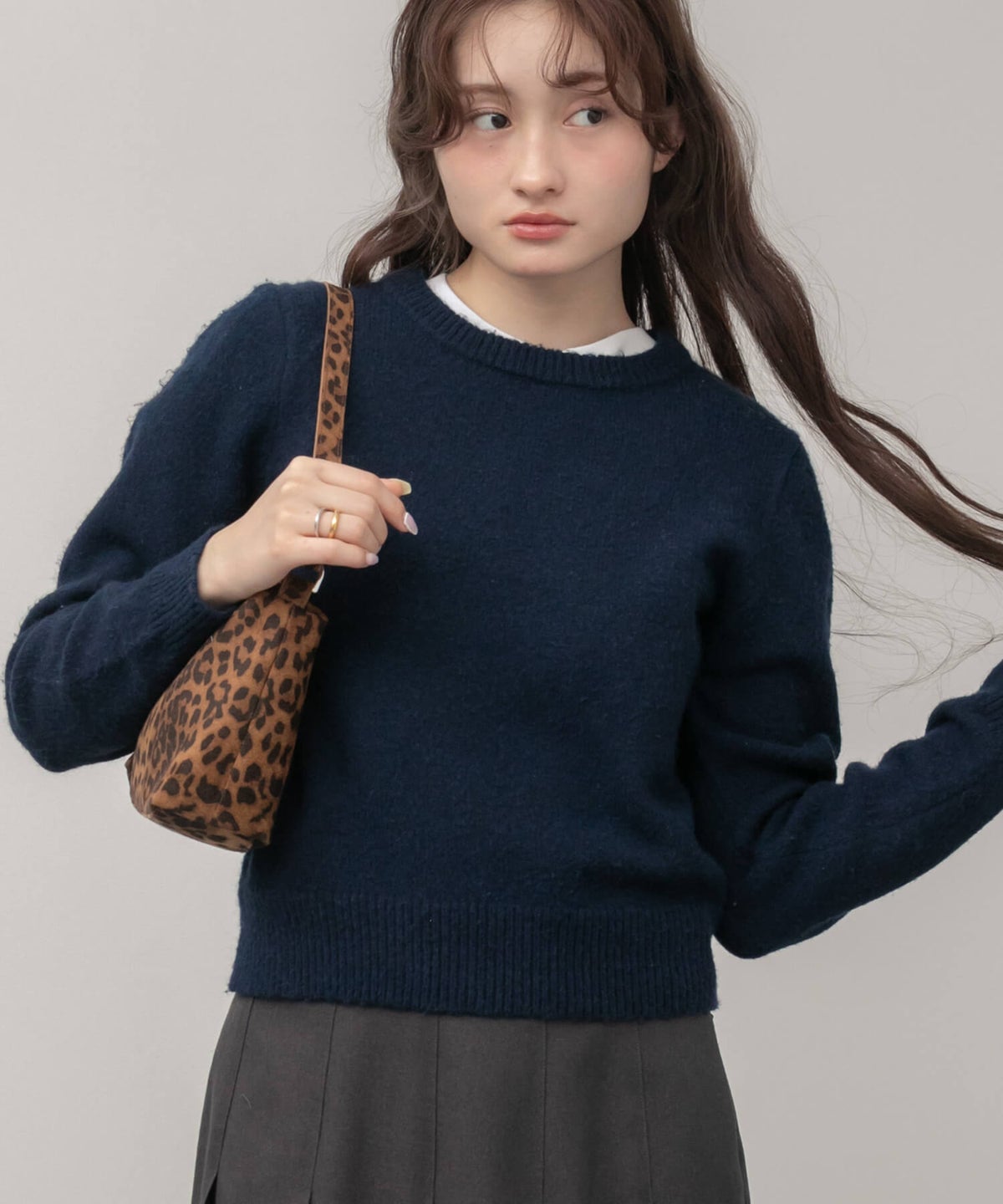 &&model：163cm&&