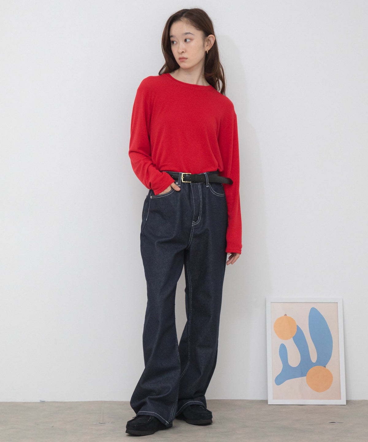 &&model：162cm&&