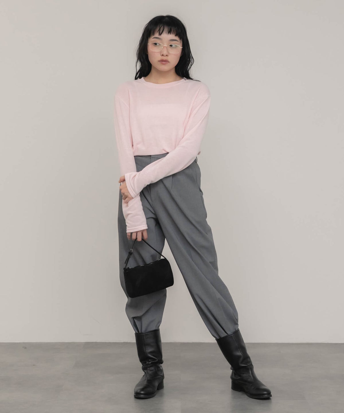 &&model：158cm&&