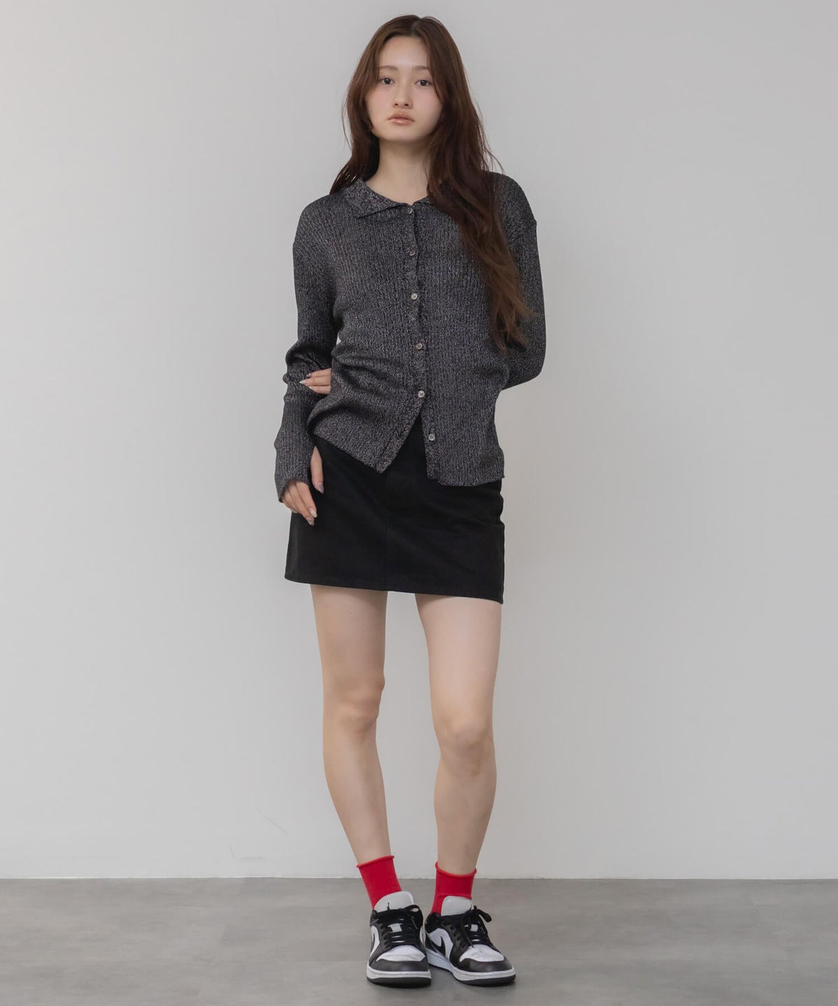 &&model：163cm&&