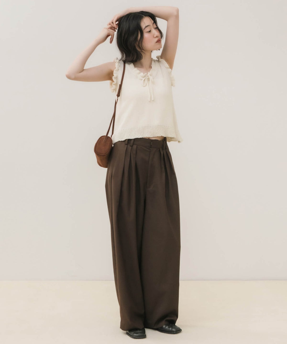 &&model：169cm(L SIZE)&&