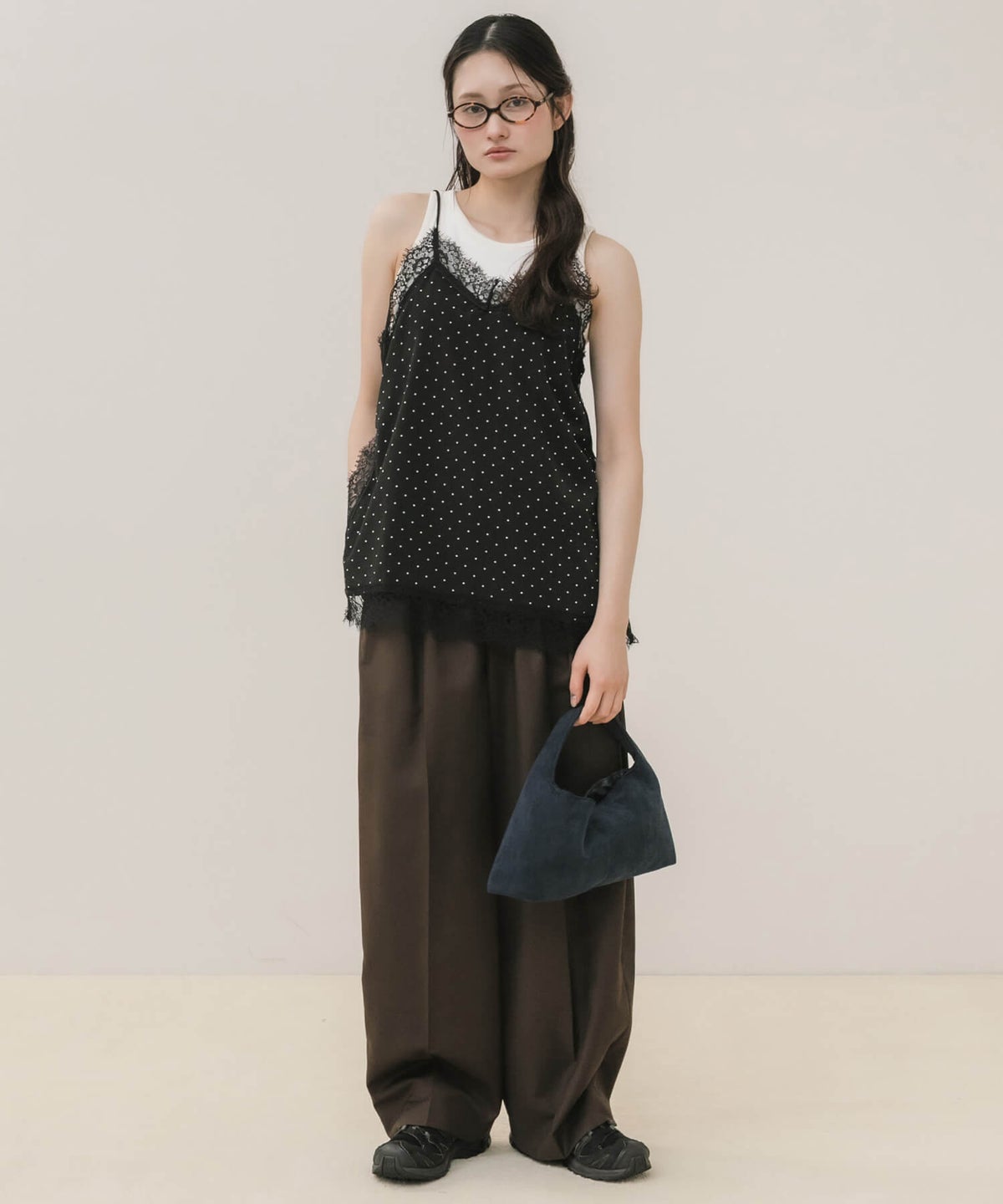 &&model：163cm(L SIZE)&&