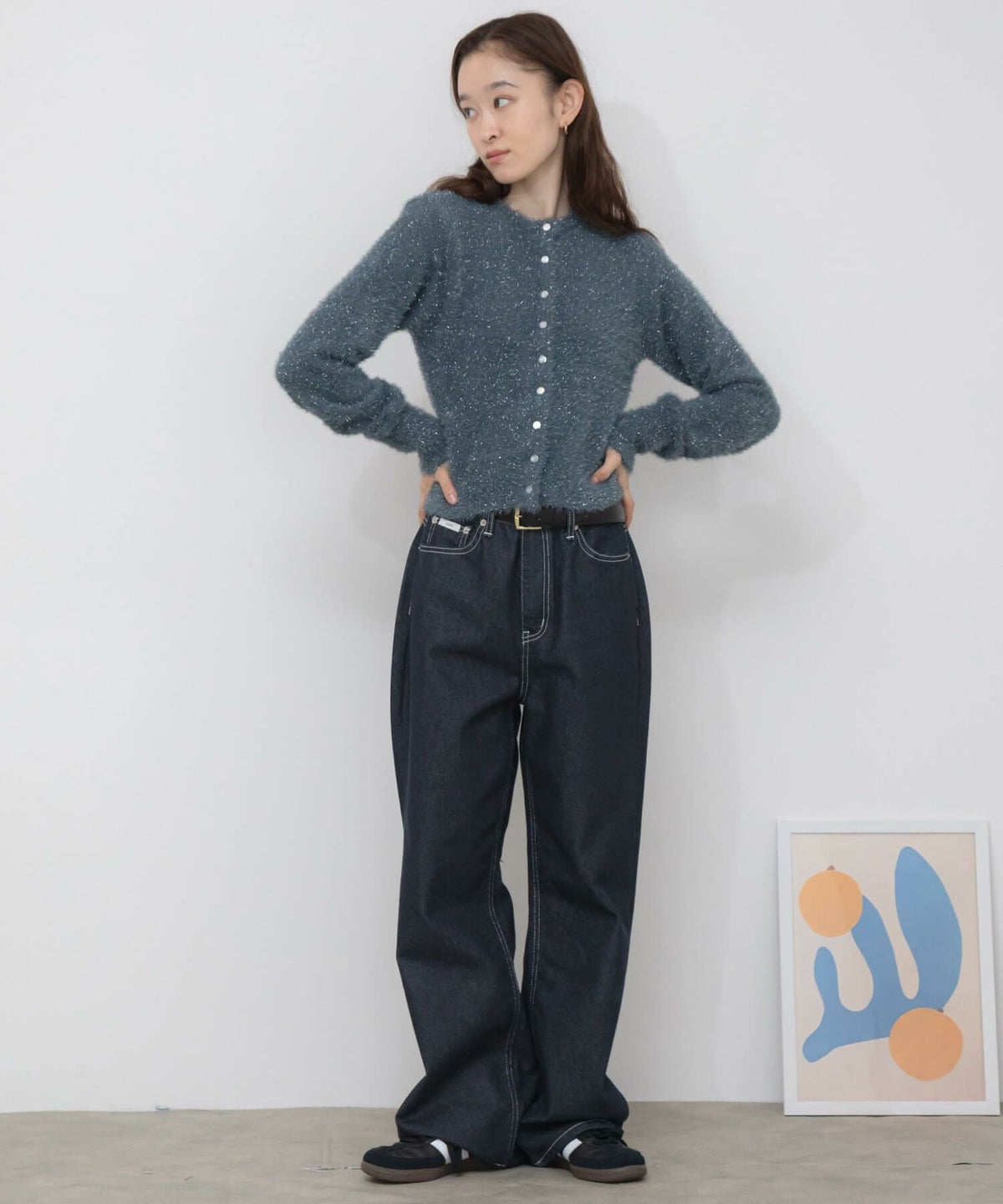 &&model：162cm&&