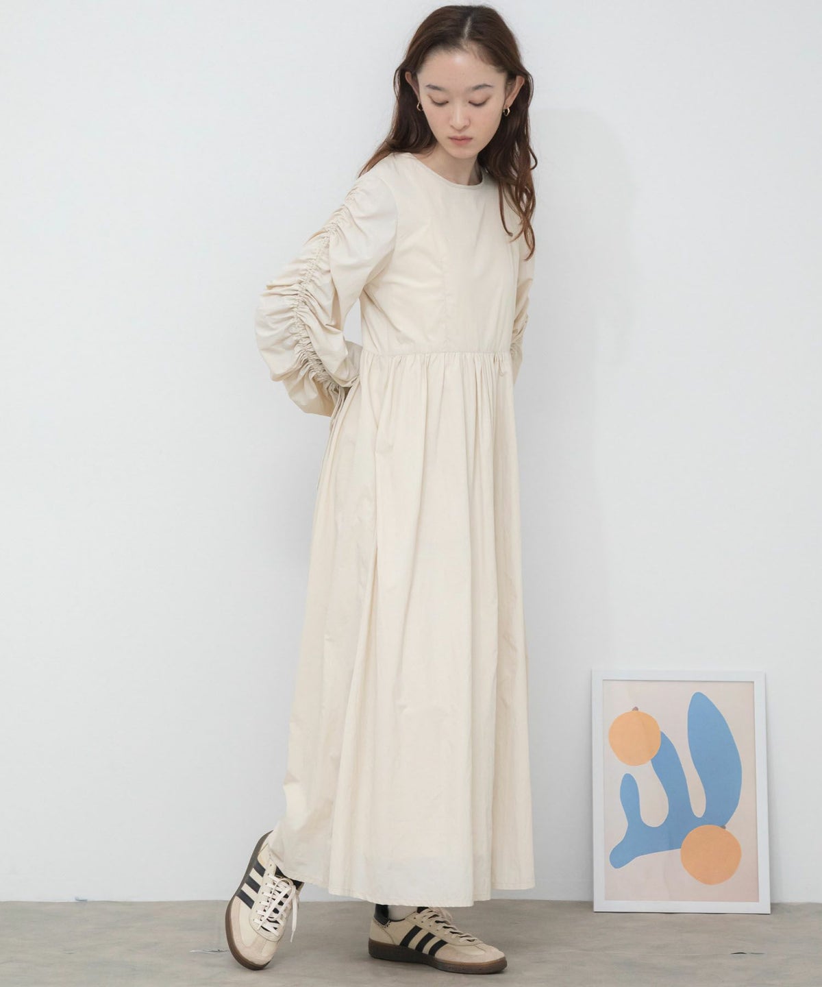 &&model：163cm&&
