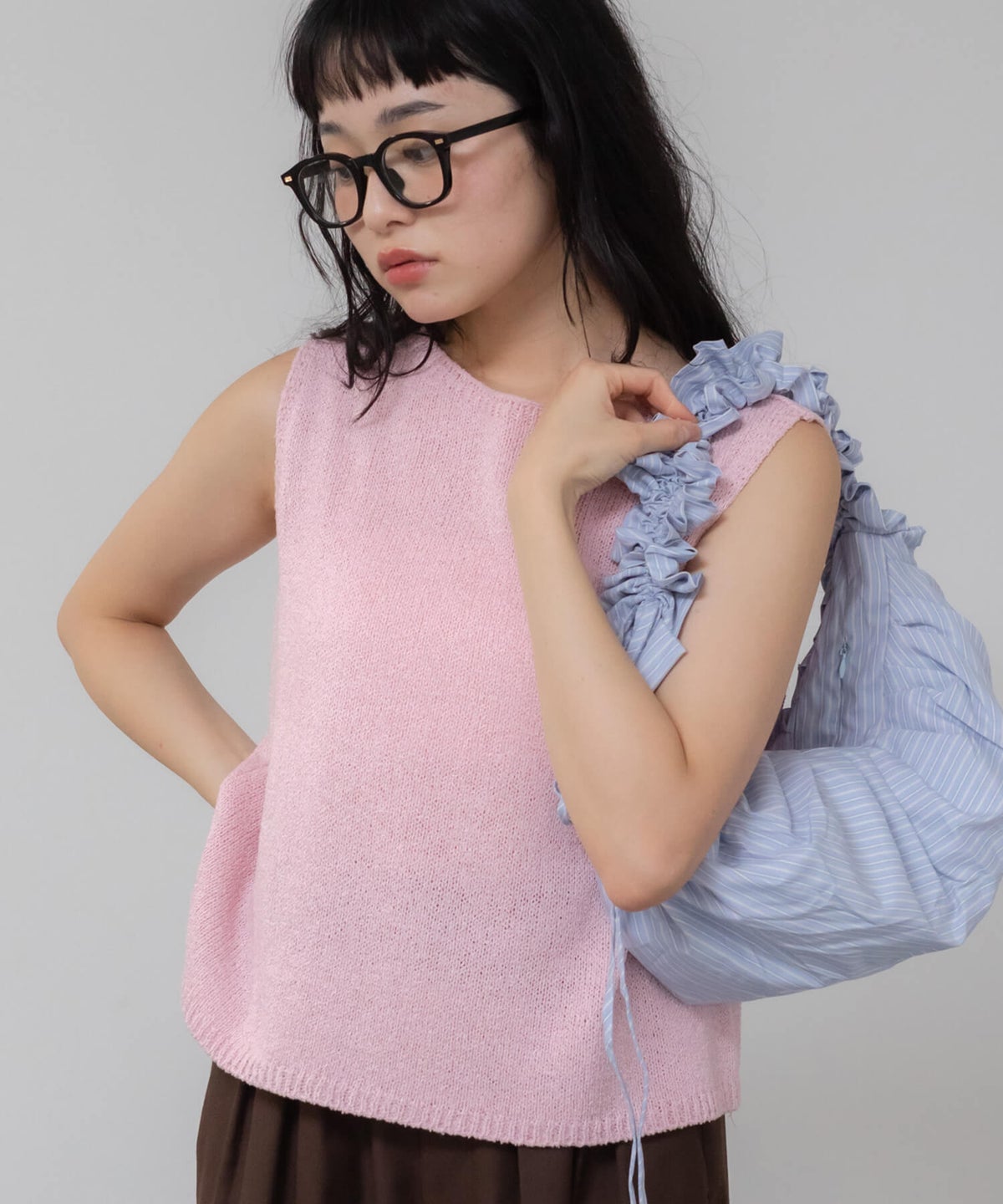 &&model：158cm&&