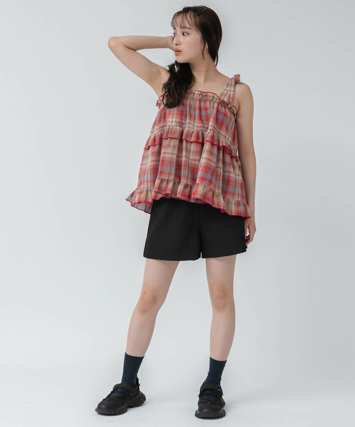 &&model：165cm&&