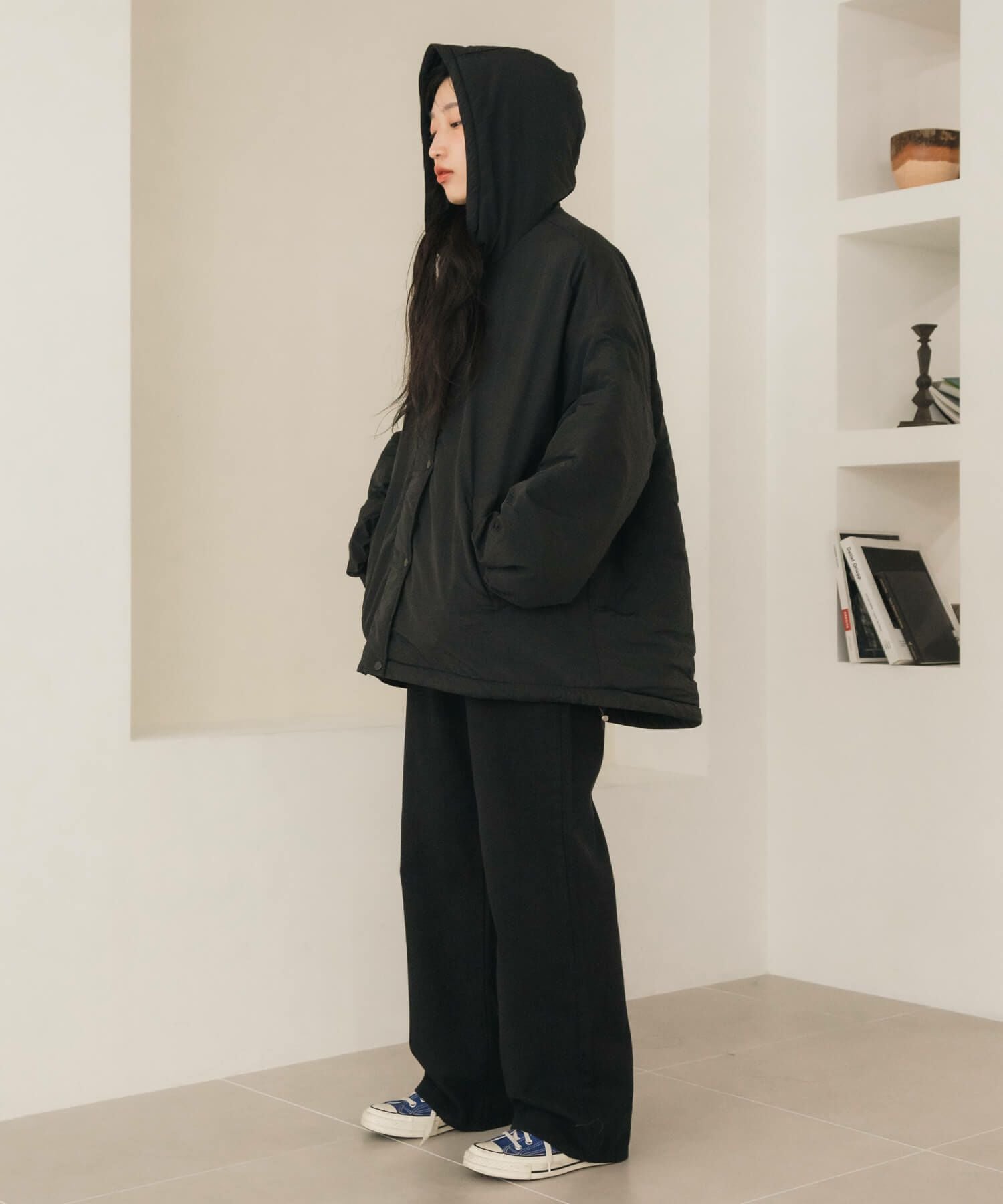 Hoodie Loose Padded Jacket | HEILIS Hoodie Loose Padded Jacket | HEILIS