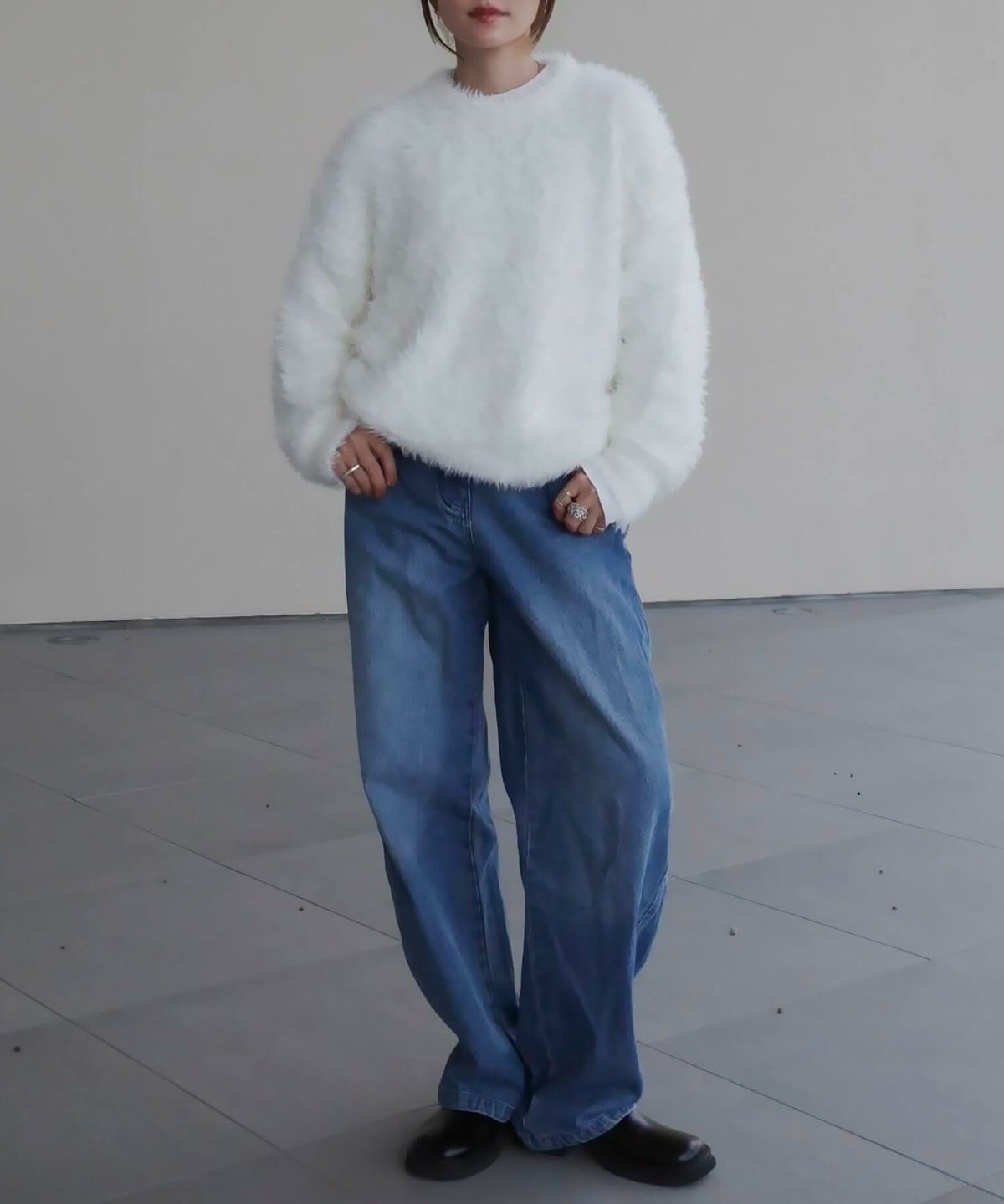 &&model：163cm&&