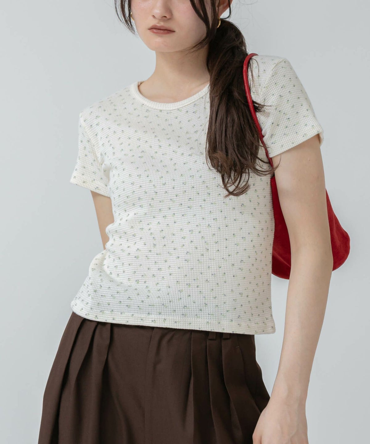 &&model：163cm&&