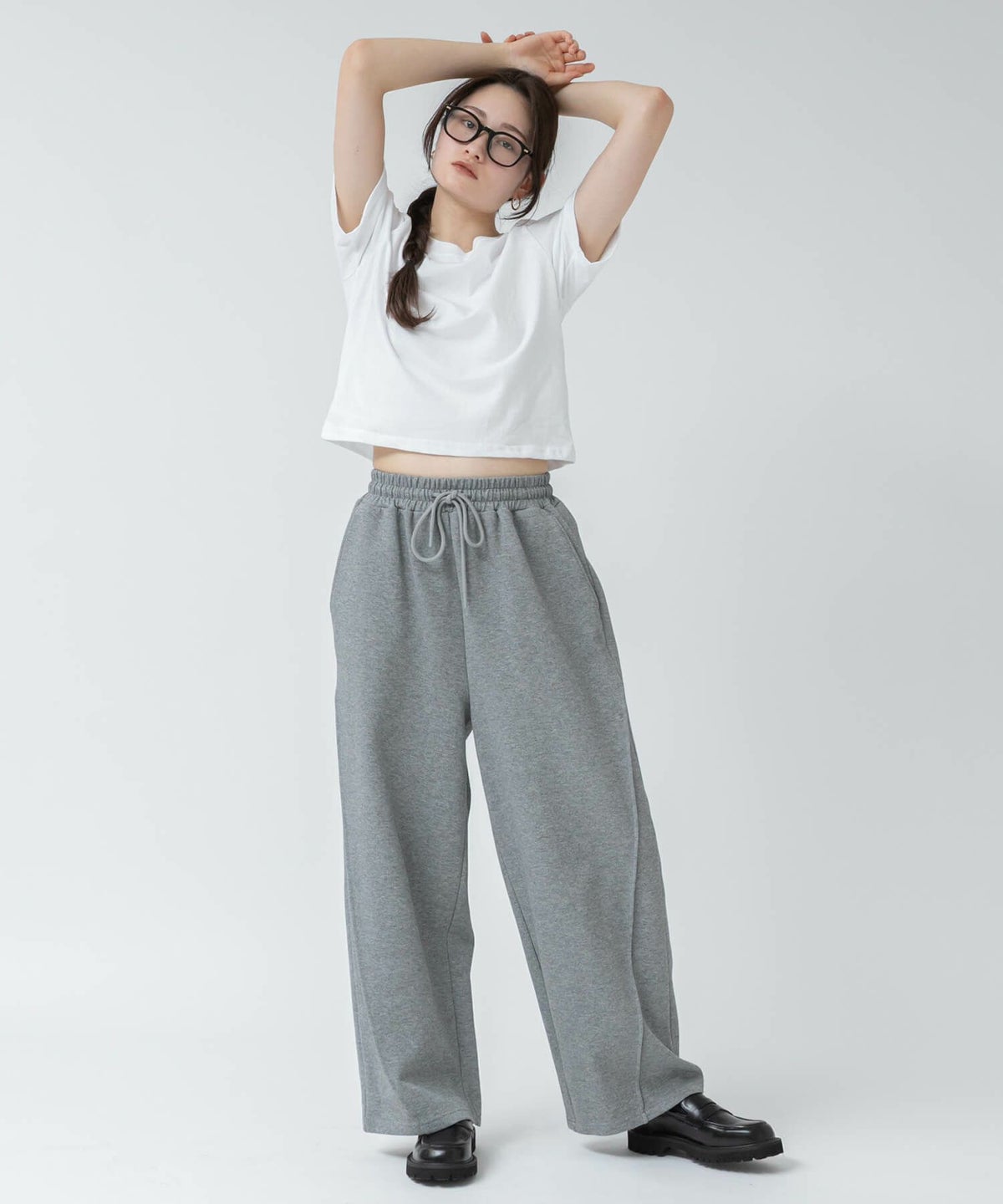 &&model：163cm&&