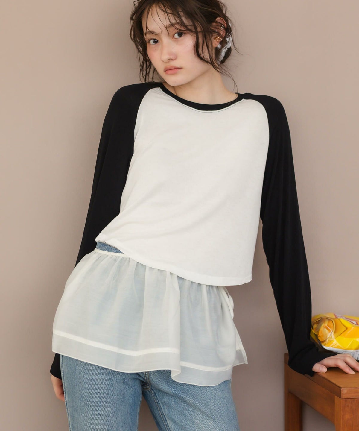 &&model：163cm&&