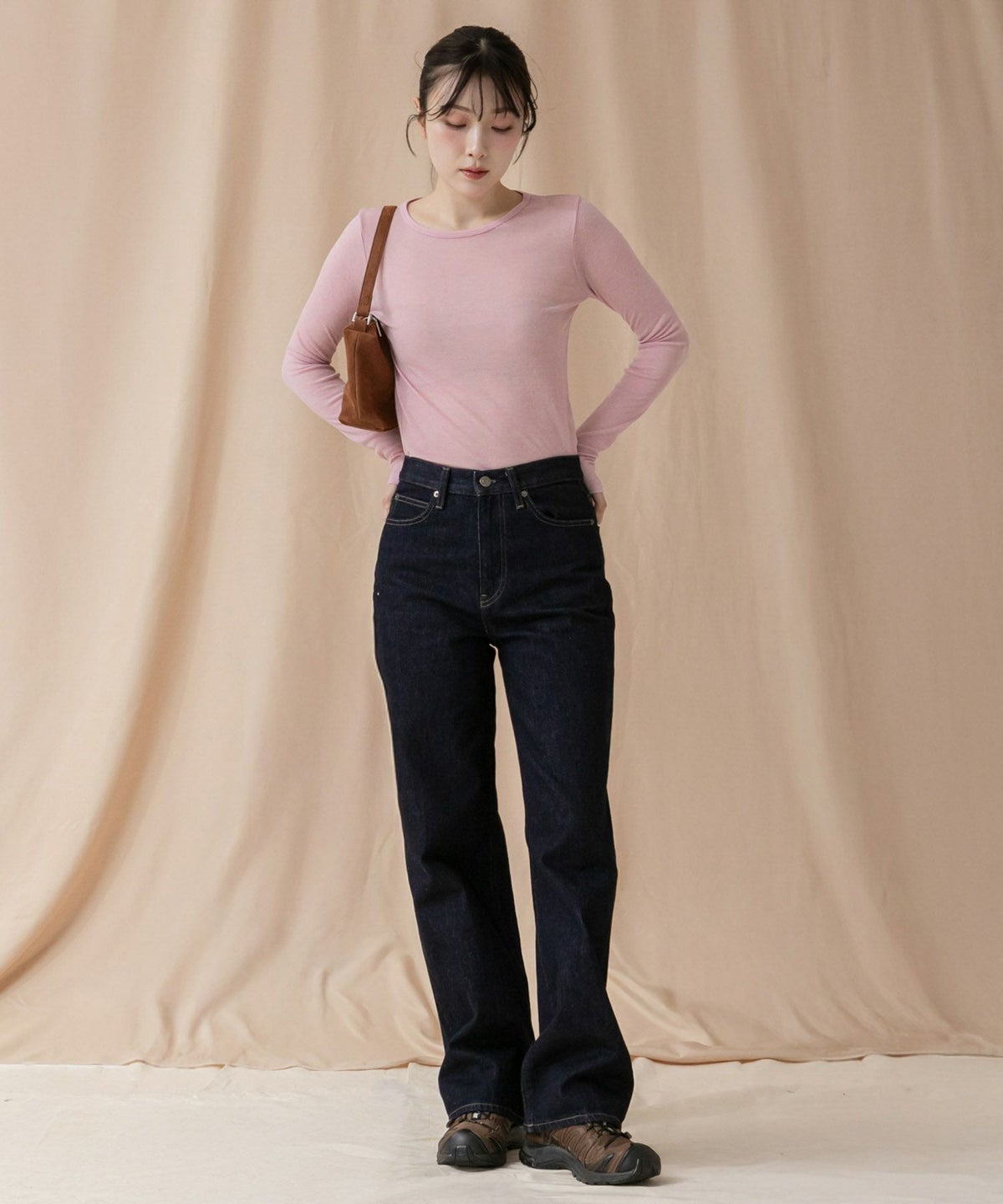 &&model：163cm&&