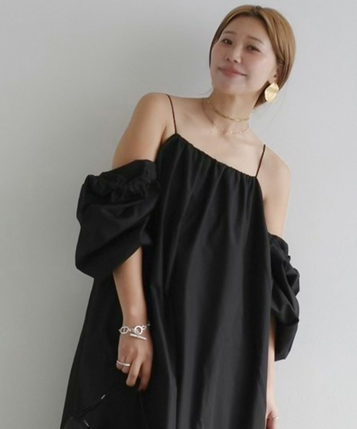 Hideka Original】3Way Off Shoulder Dress | HEILIS