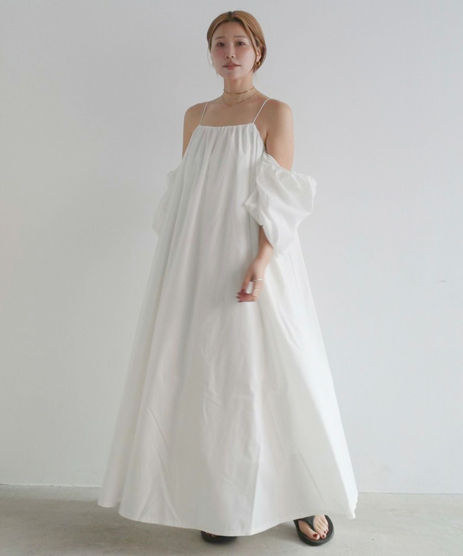 Hideka Original】3Way Off Shoulder Dress | HEILIS