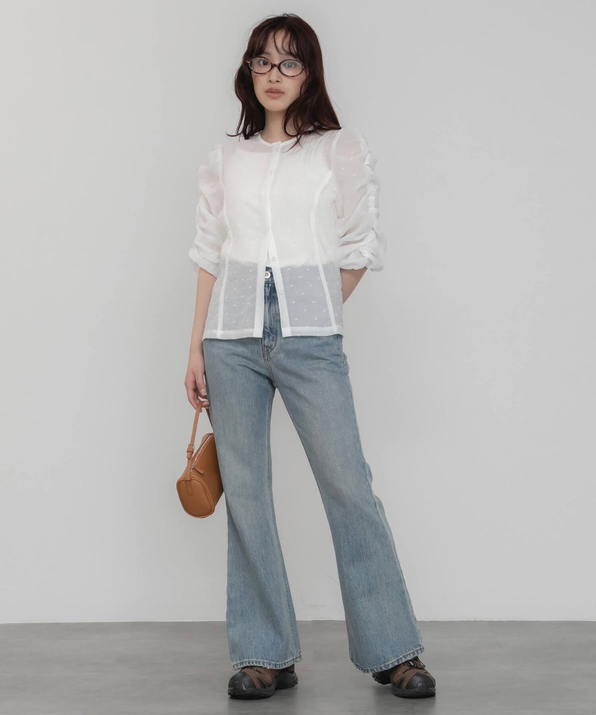 &&model：158cm&&