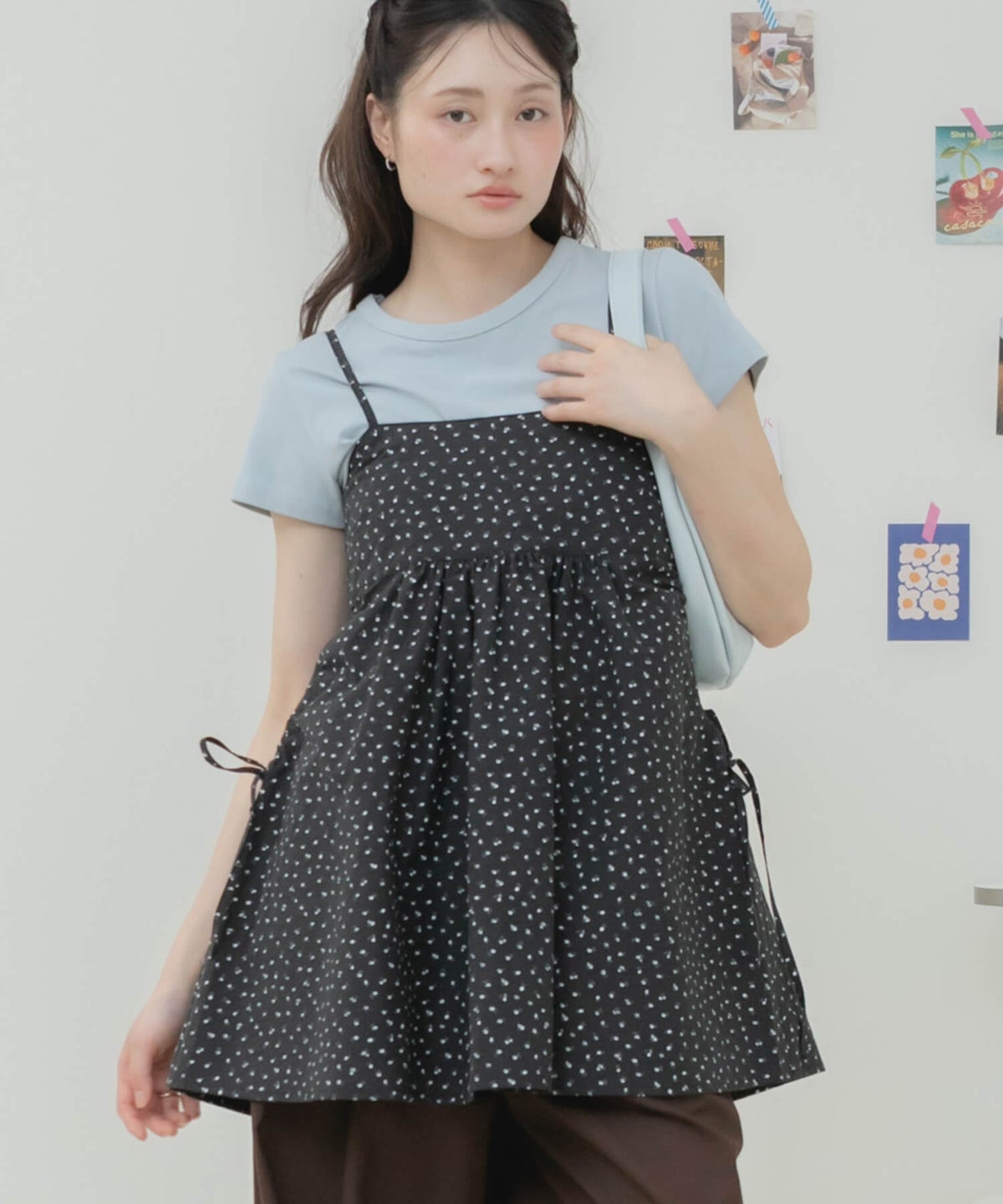 &&model：163cm&&