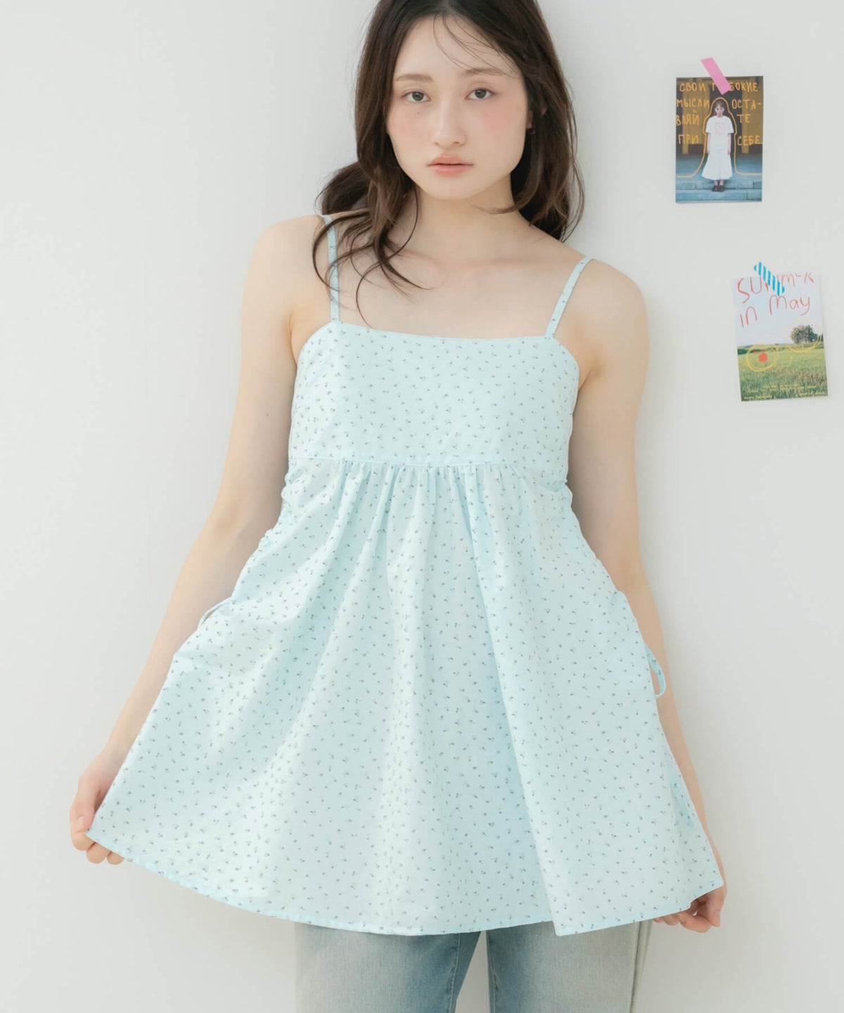 &&model：163cm&&
