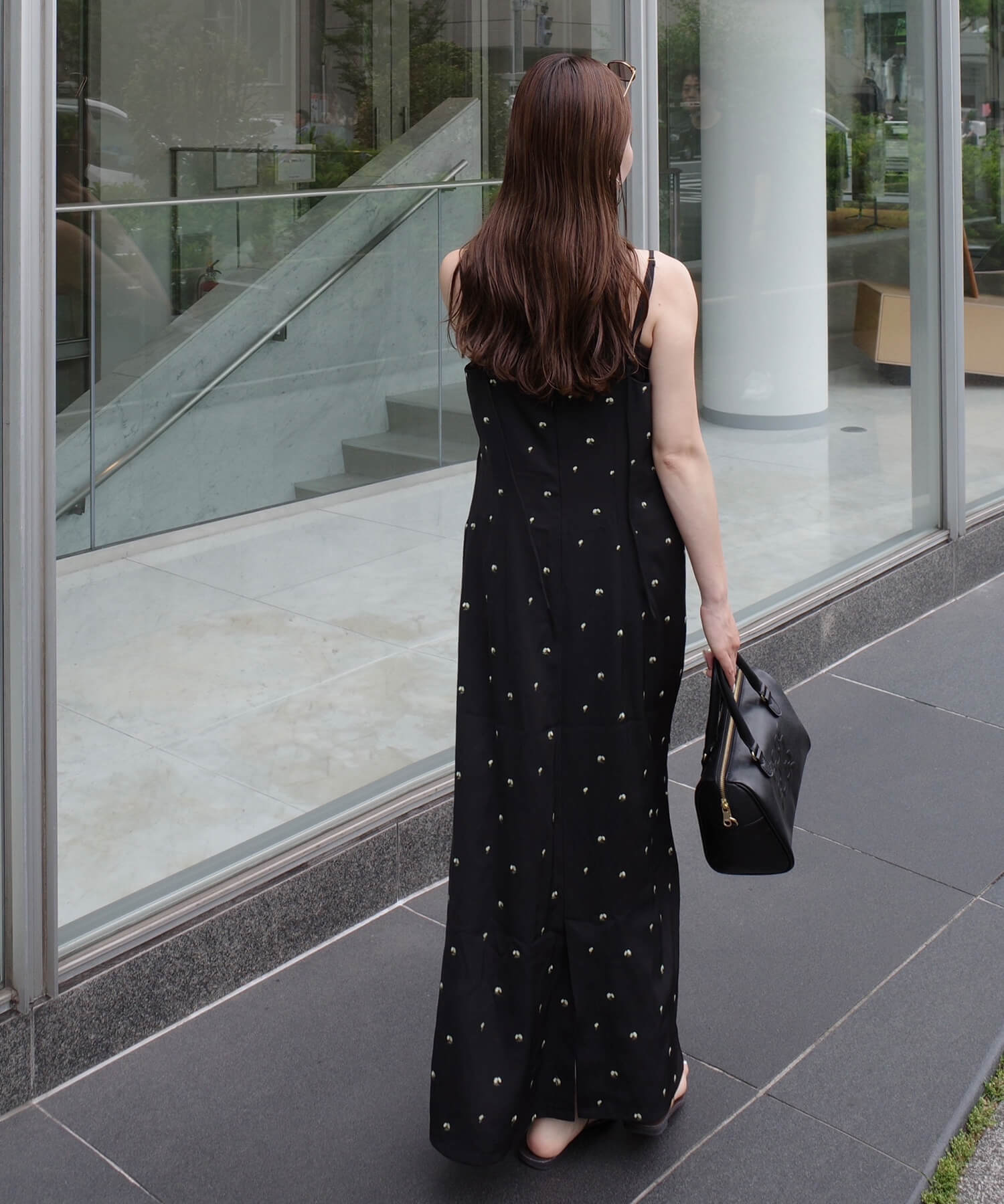 Nanami Original】Flower Embroidery Dress | HEILIS