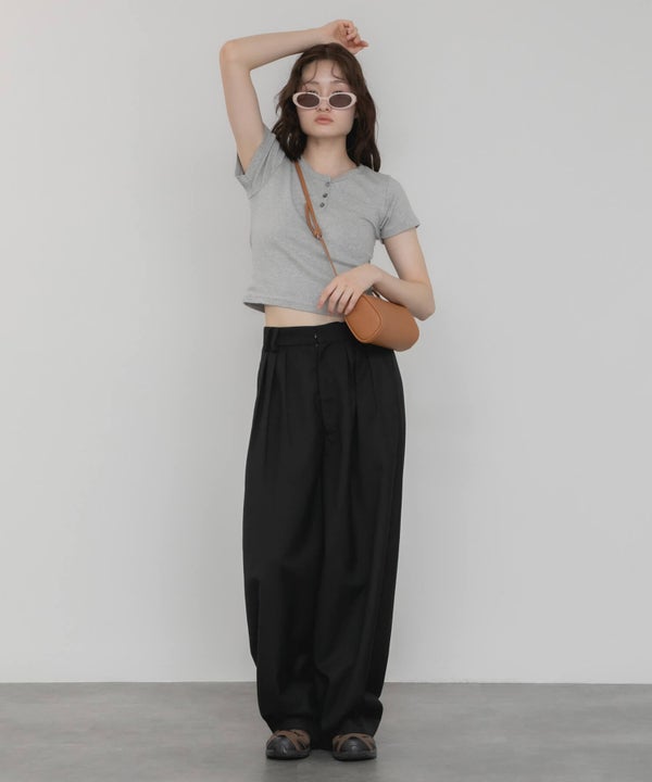 &&model：163cm&&