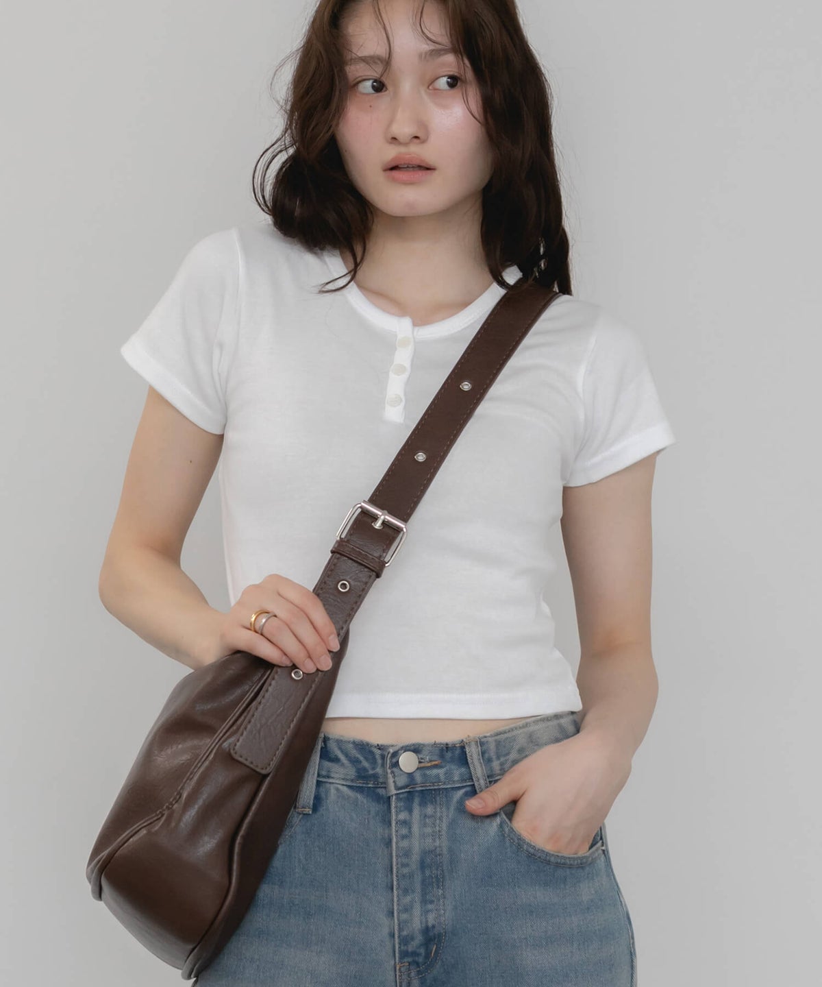 &&model：163cm&&