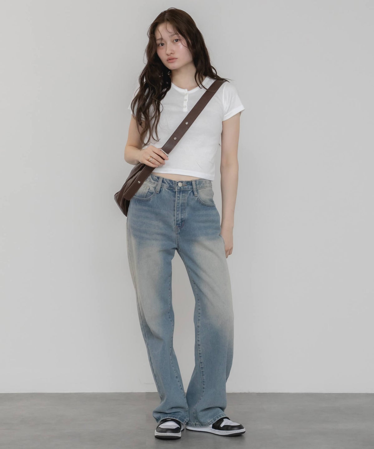 &&model：163cm&&