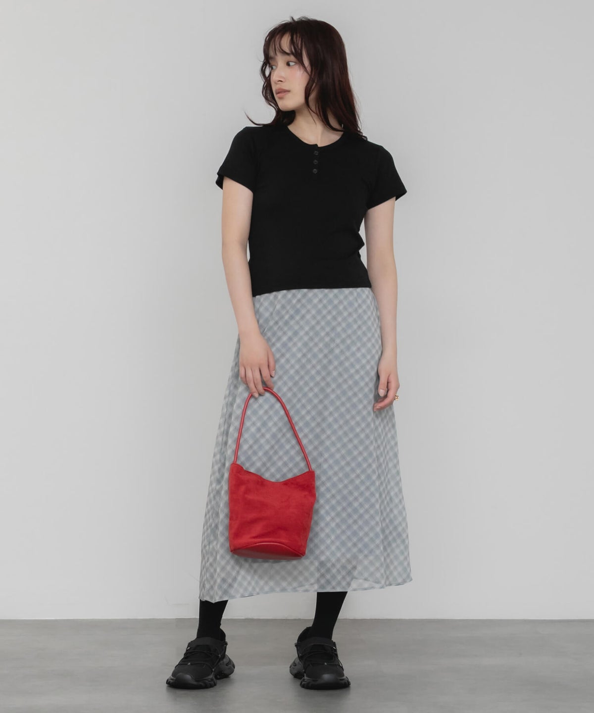 &&model：158cm&&