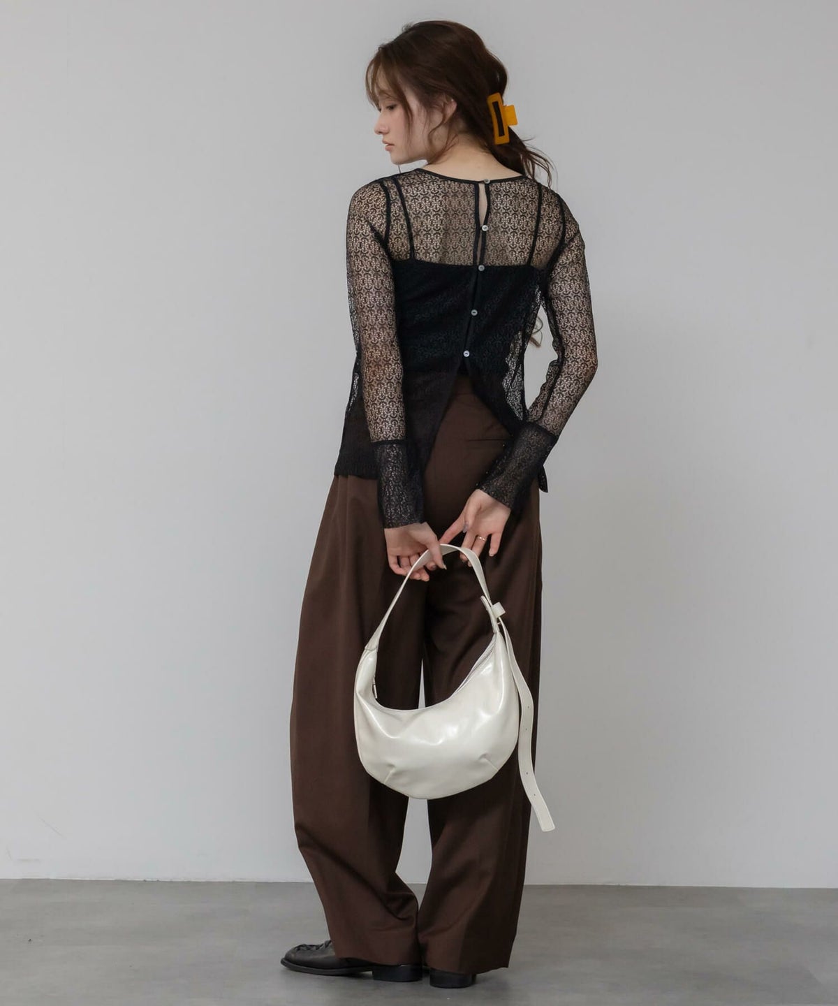 &&model：158cm(S SIZE)&&