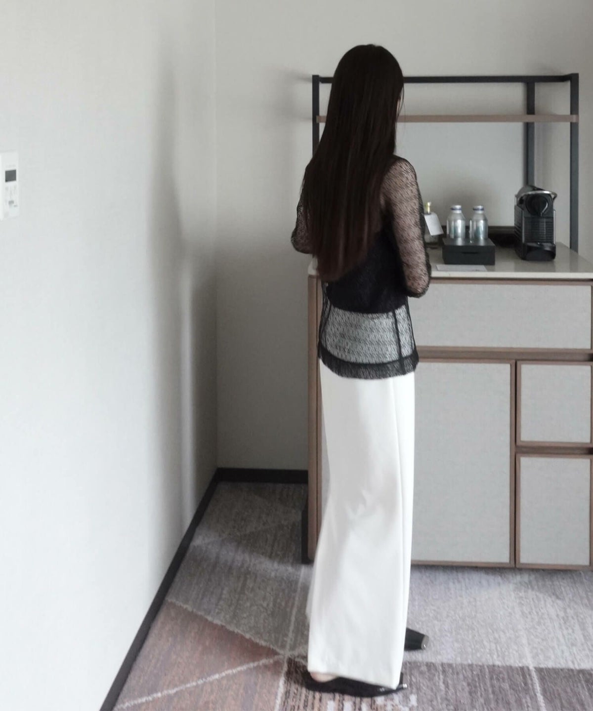 &&model：158cm(M SIZE)&&