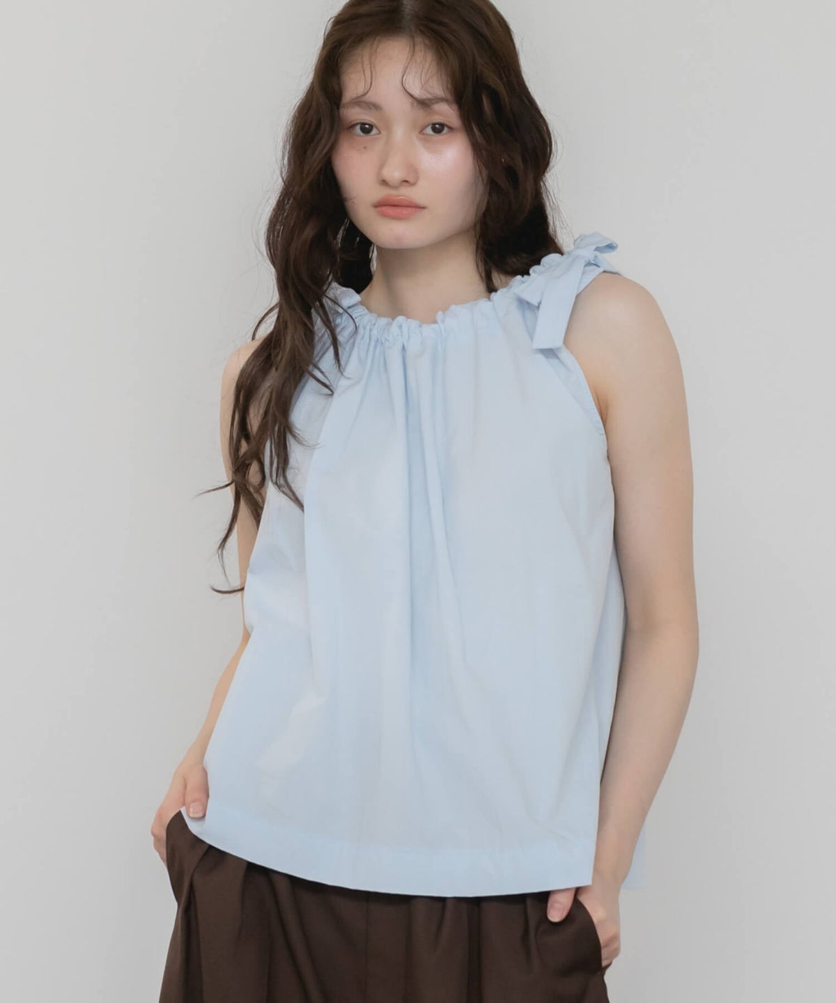 &&model：163cm&&