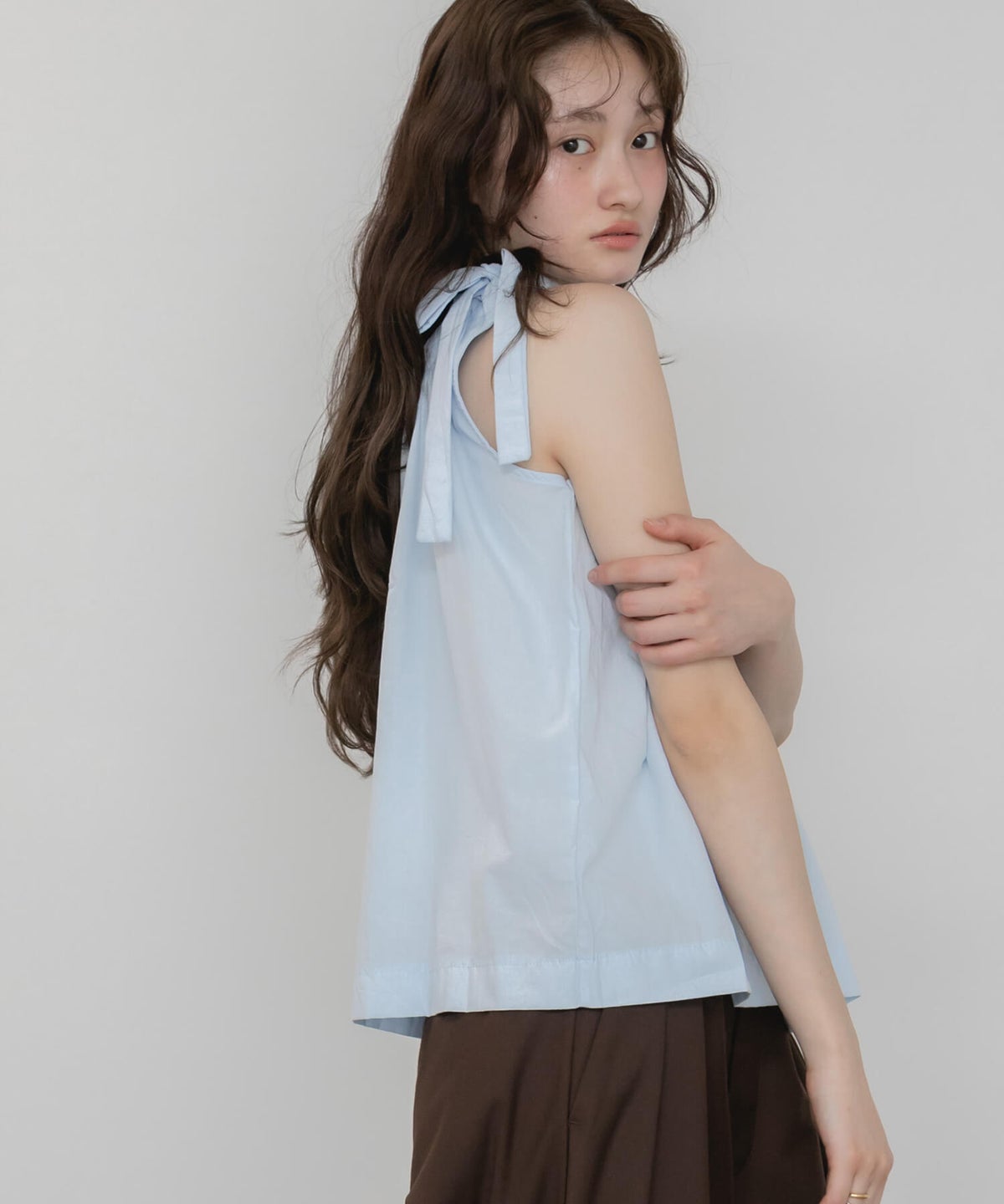 &&model：163cm&&
