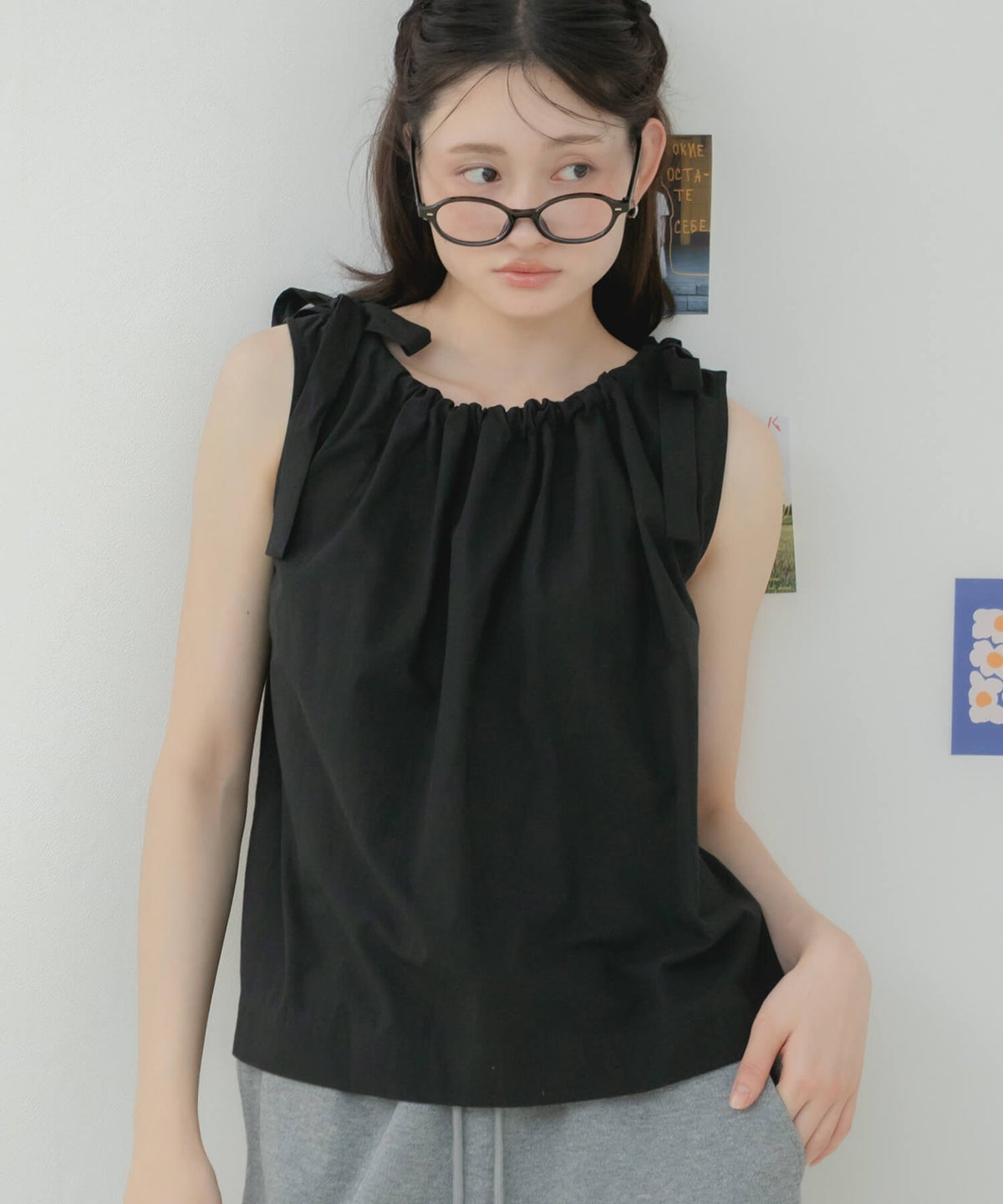&&model：163cm&&