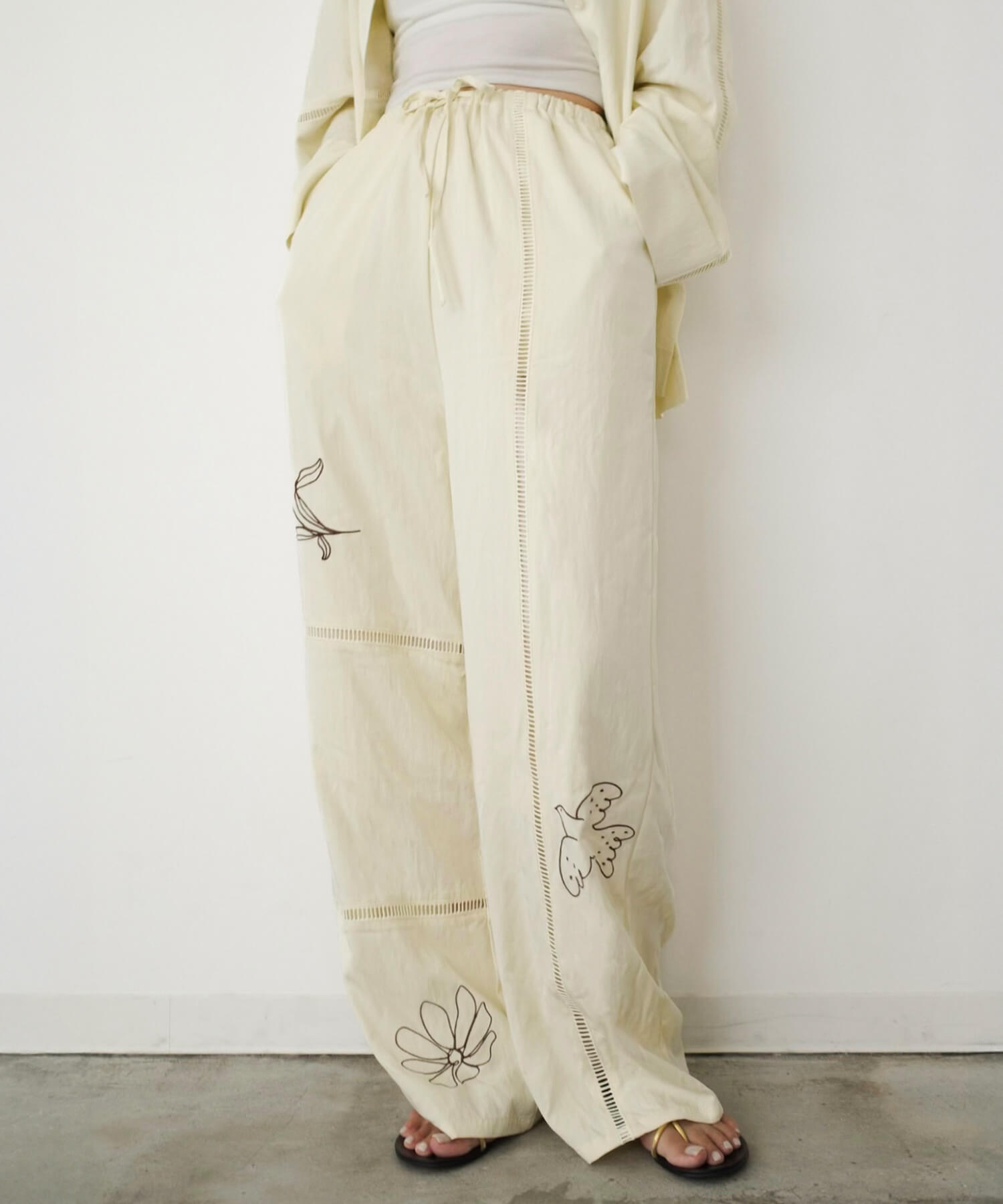 hideka original】Embroidery Patchwork PT | HEILIS