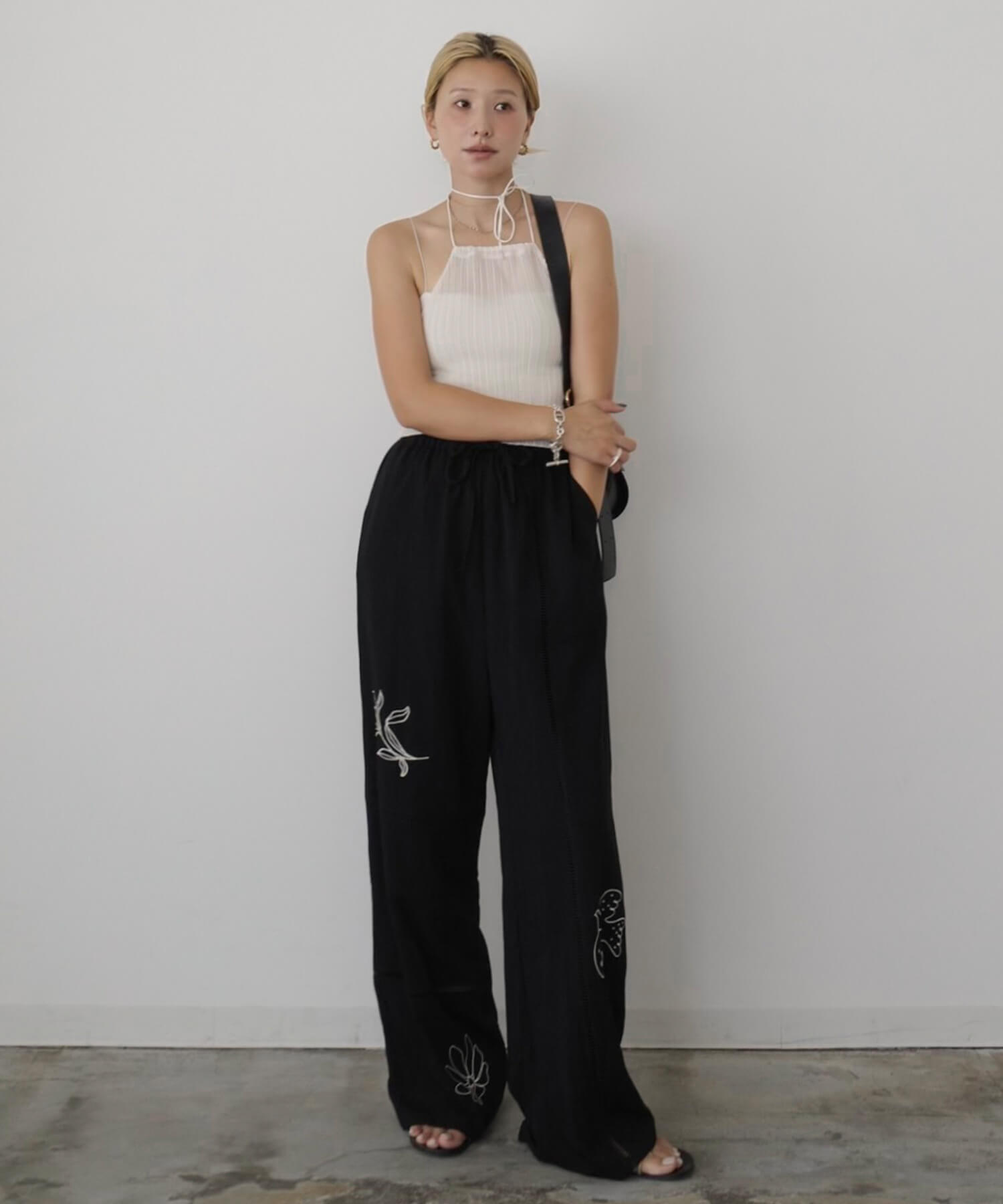hideka original】Embroidery Patchwork PT | HEILIS