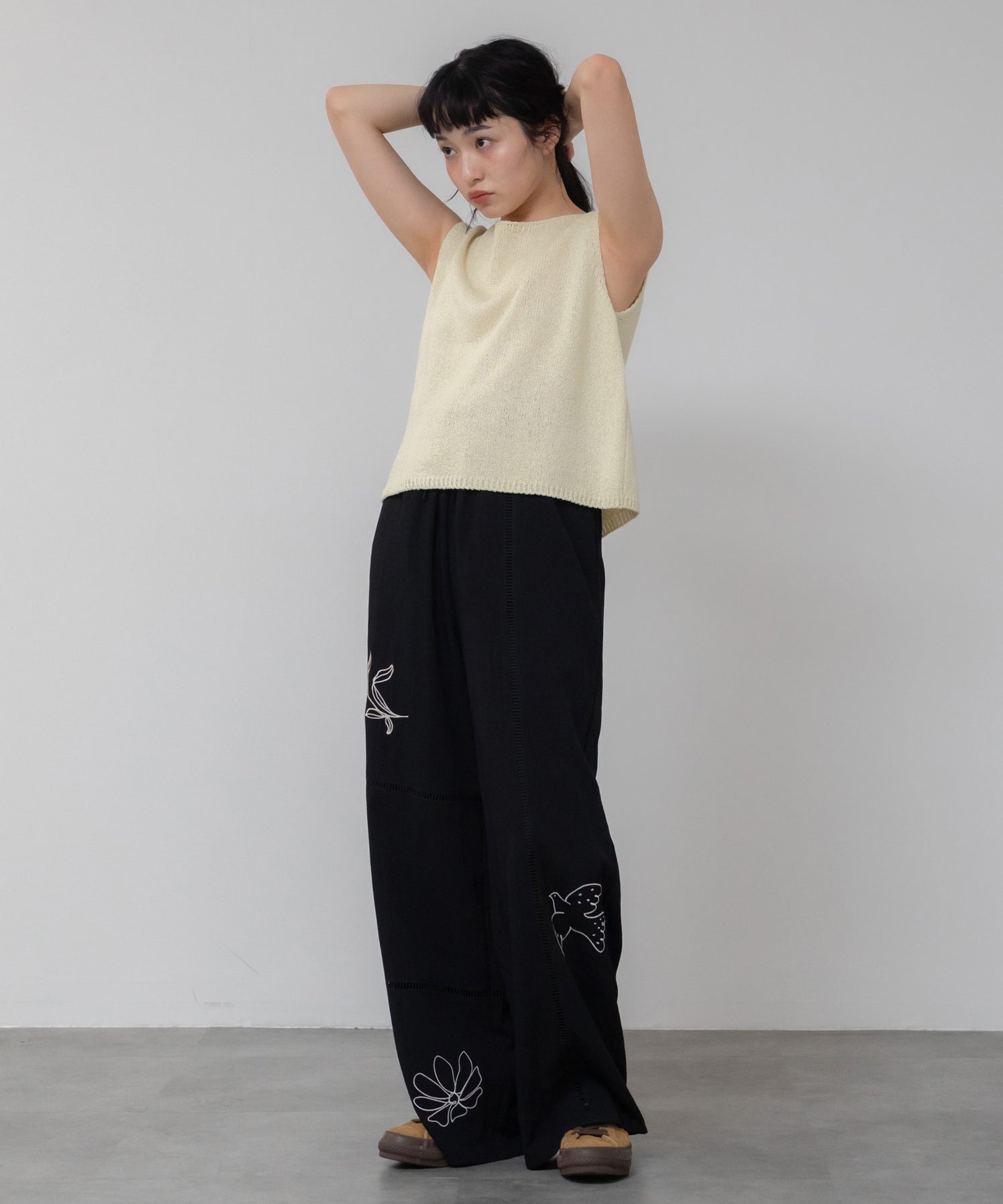 hideka original】Embroidery Patchwork PT | HEILIS
