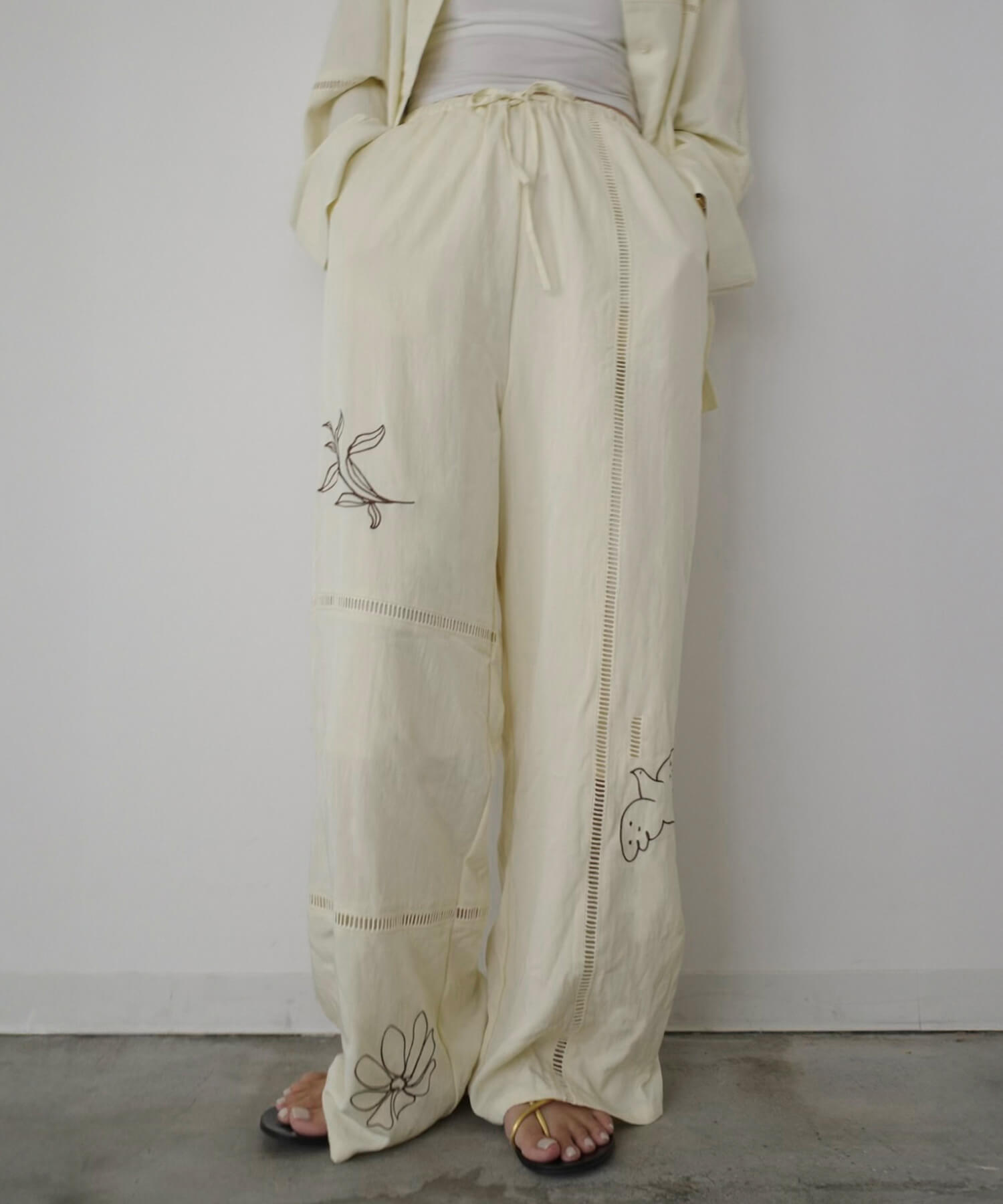 hideka original】Embroidery Patchwork PT | HEILIS