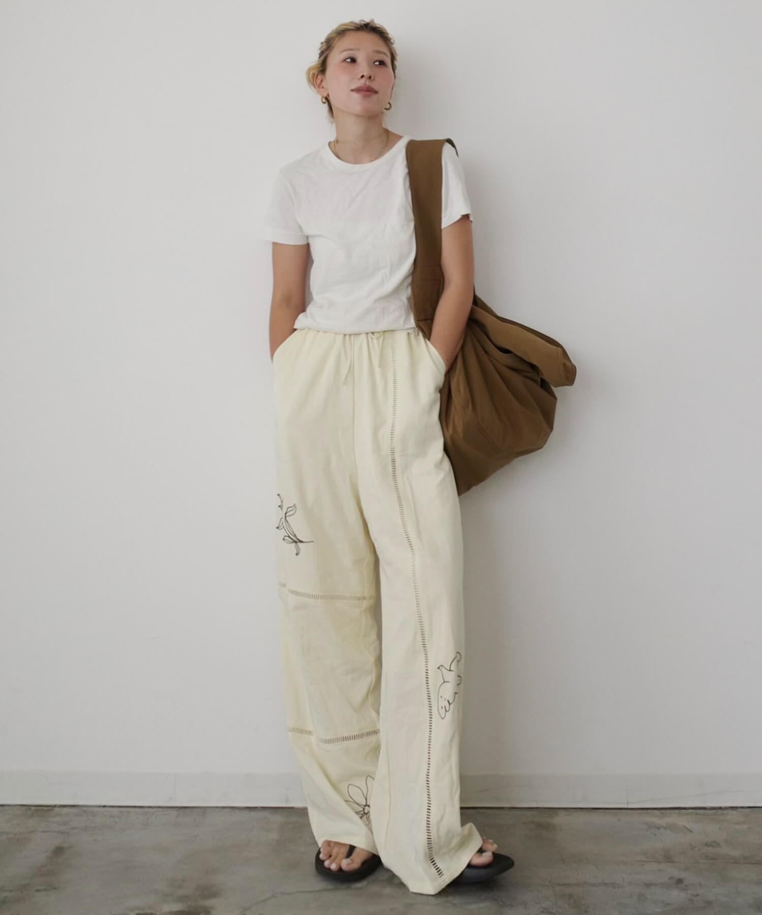 hideka original】Embroidery Patchwork PT | HEILIS