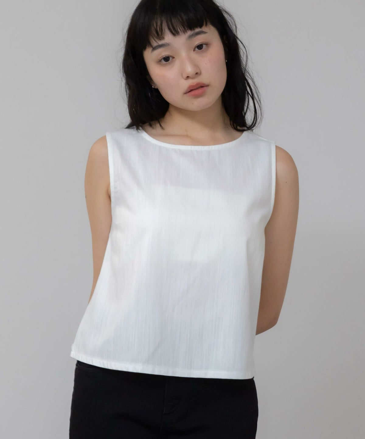 &&model：158cm　white&&　